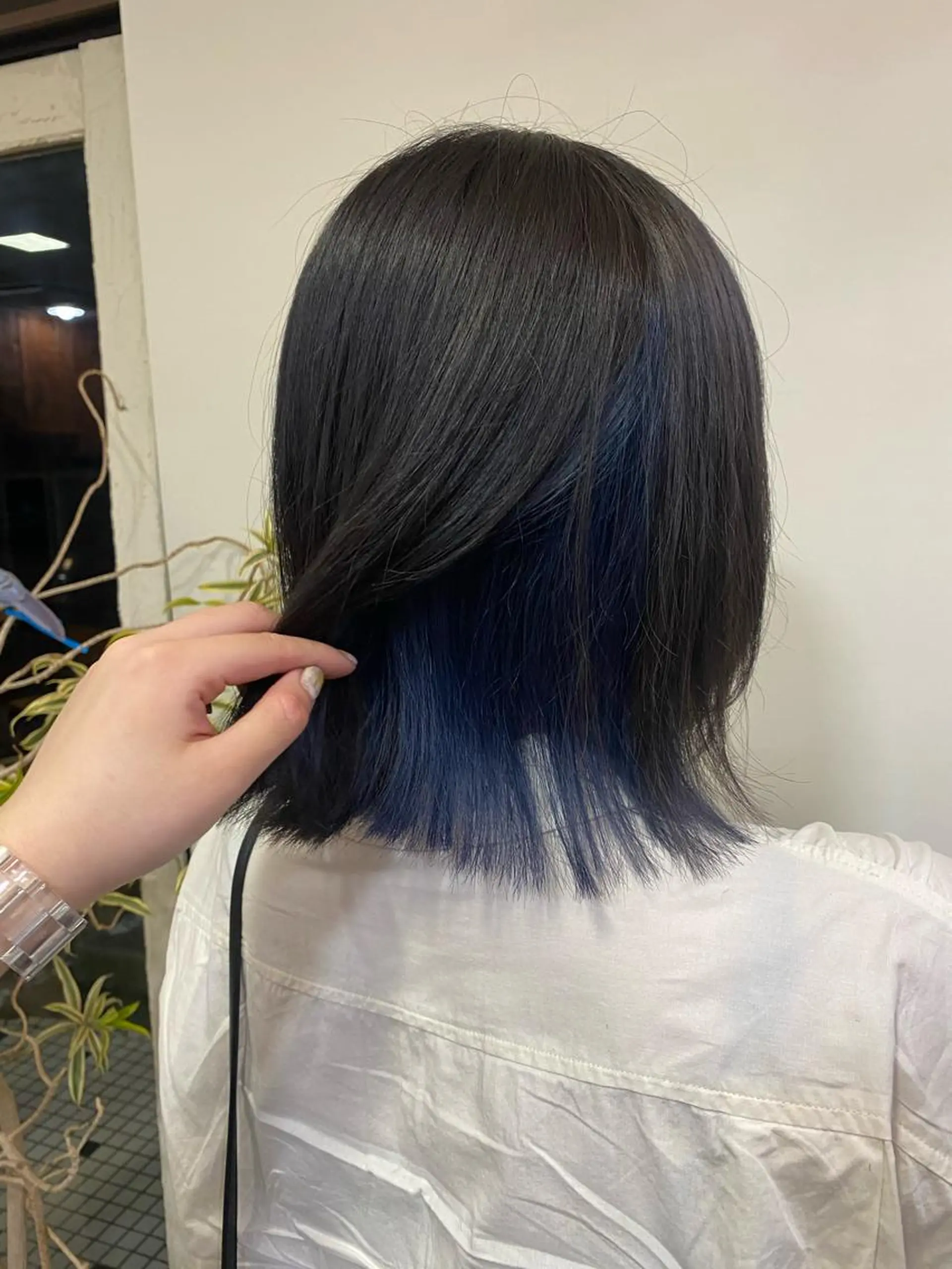 ミディアム ヘアカラー Un Fleur所属・立野 希沙のヘアスタイル