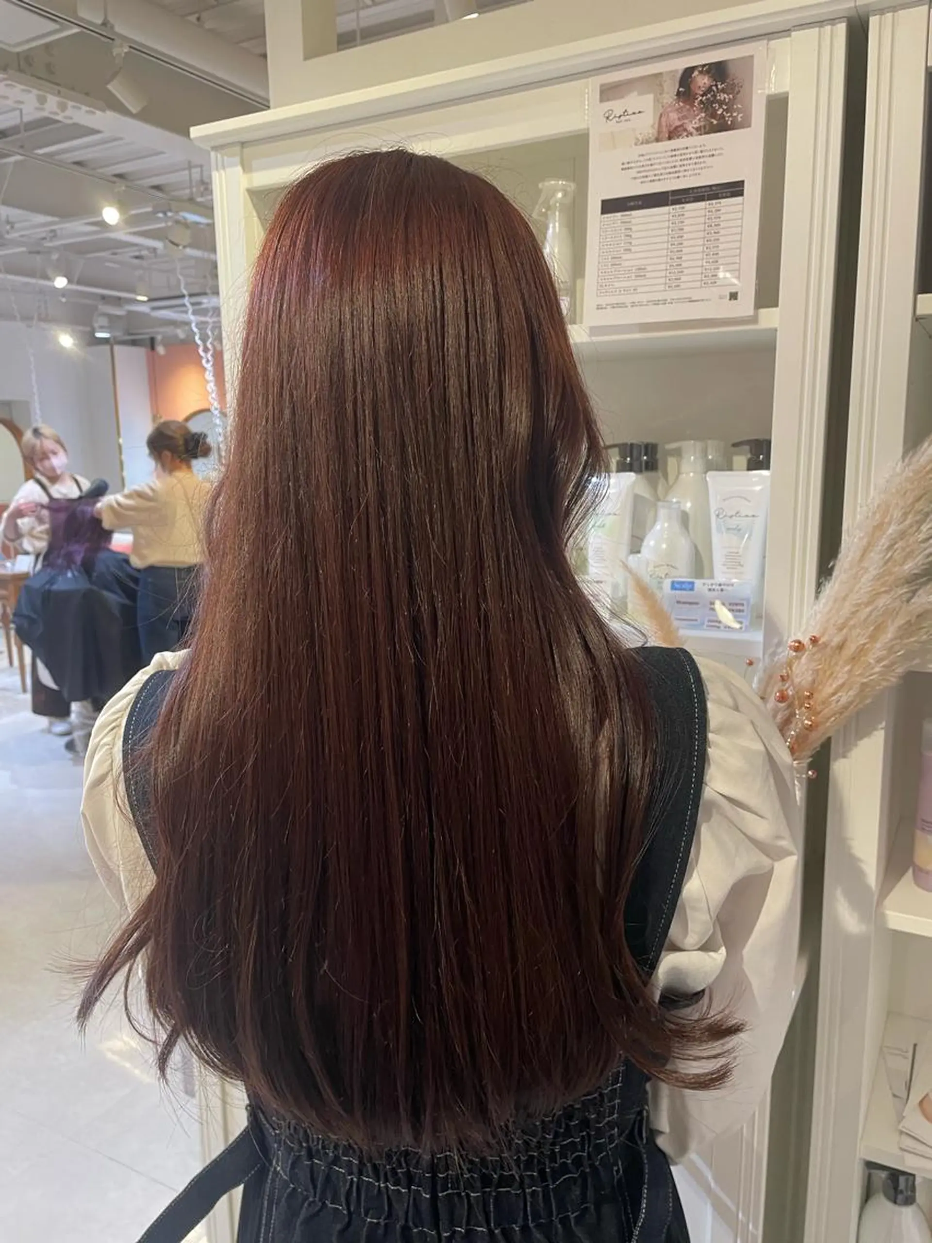 ミディアム カラー ヘアカラー 和田 真依のヘアスタイル
