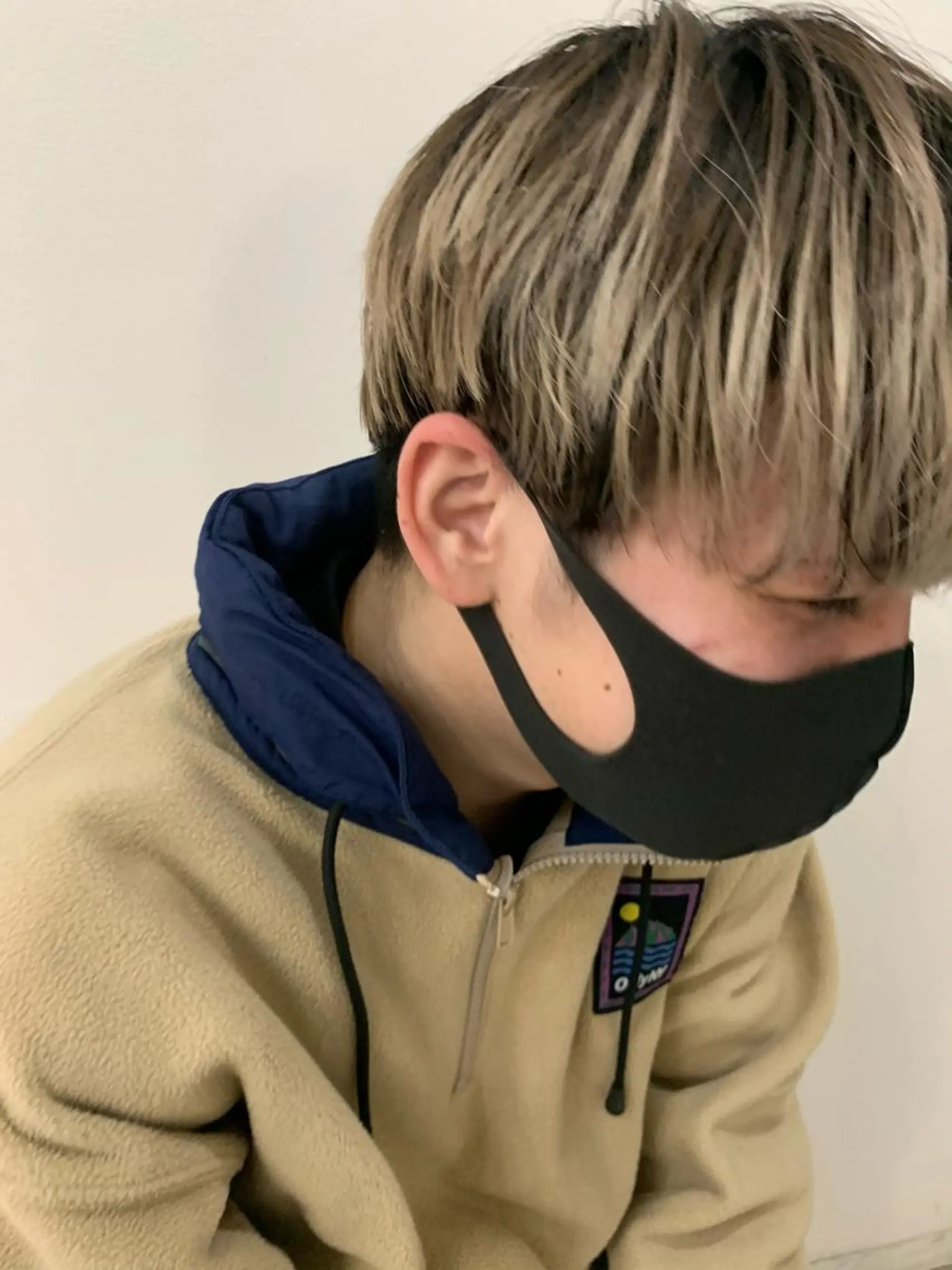 ショート カラー メンズ bob/ aoiのヘアスタイル