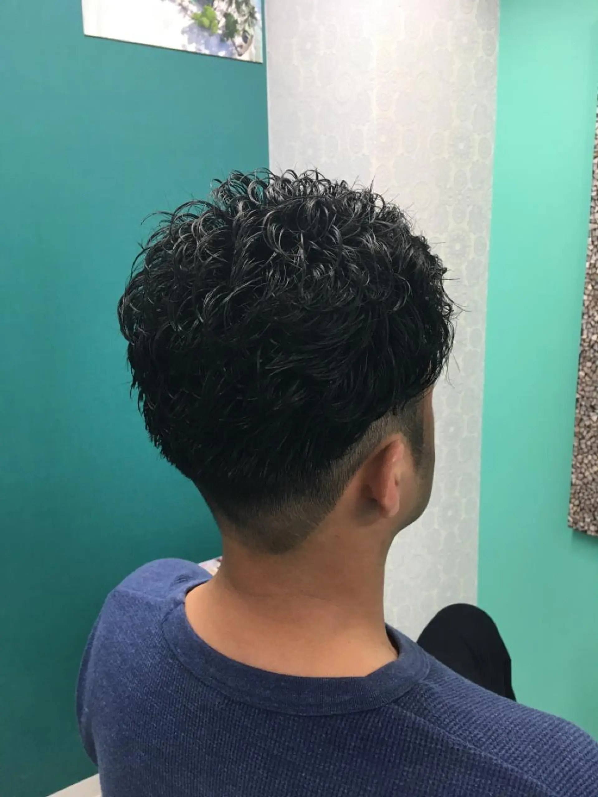 ショート パーマ トリートメント 山本 雷のヘアスタイル