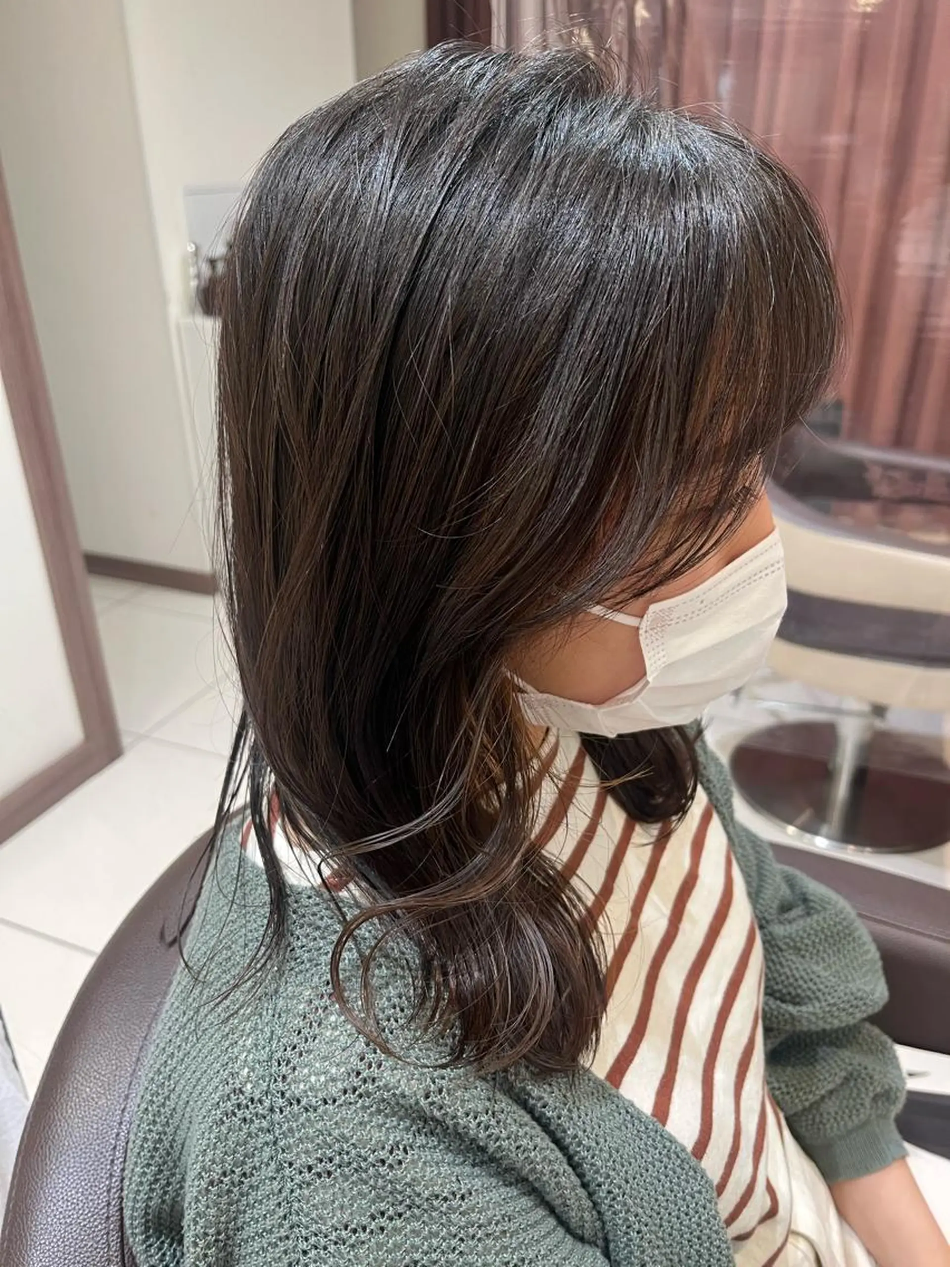 ロング 韓国風ヘア ナチュラル暖色カラー 🤎 佐藤栞のヘアスタイル