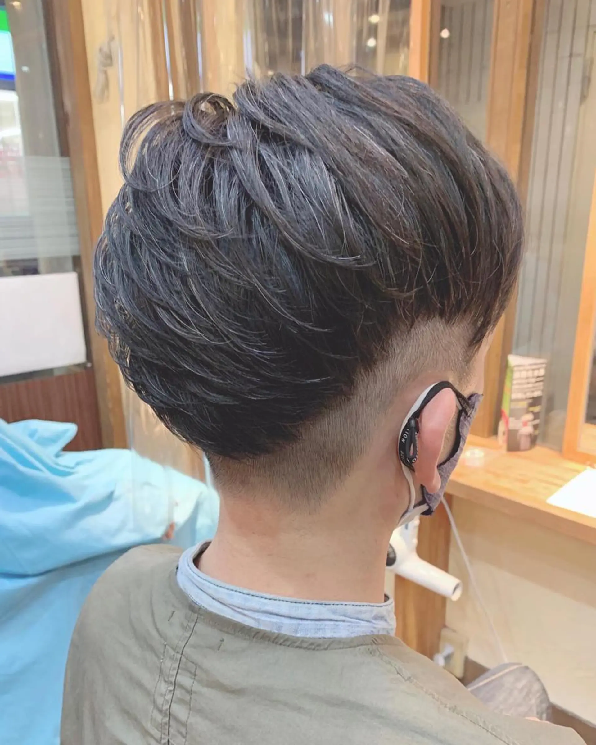 ショート カラー メンズ 学生(メンズ向け) メンズショート ツーブロック 外国人風カラー 学生 🌿ヤマグチ ユウキ🌿のヘアスタイル