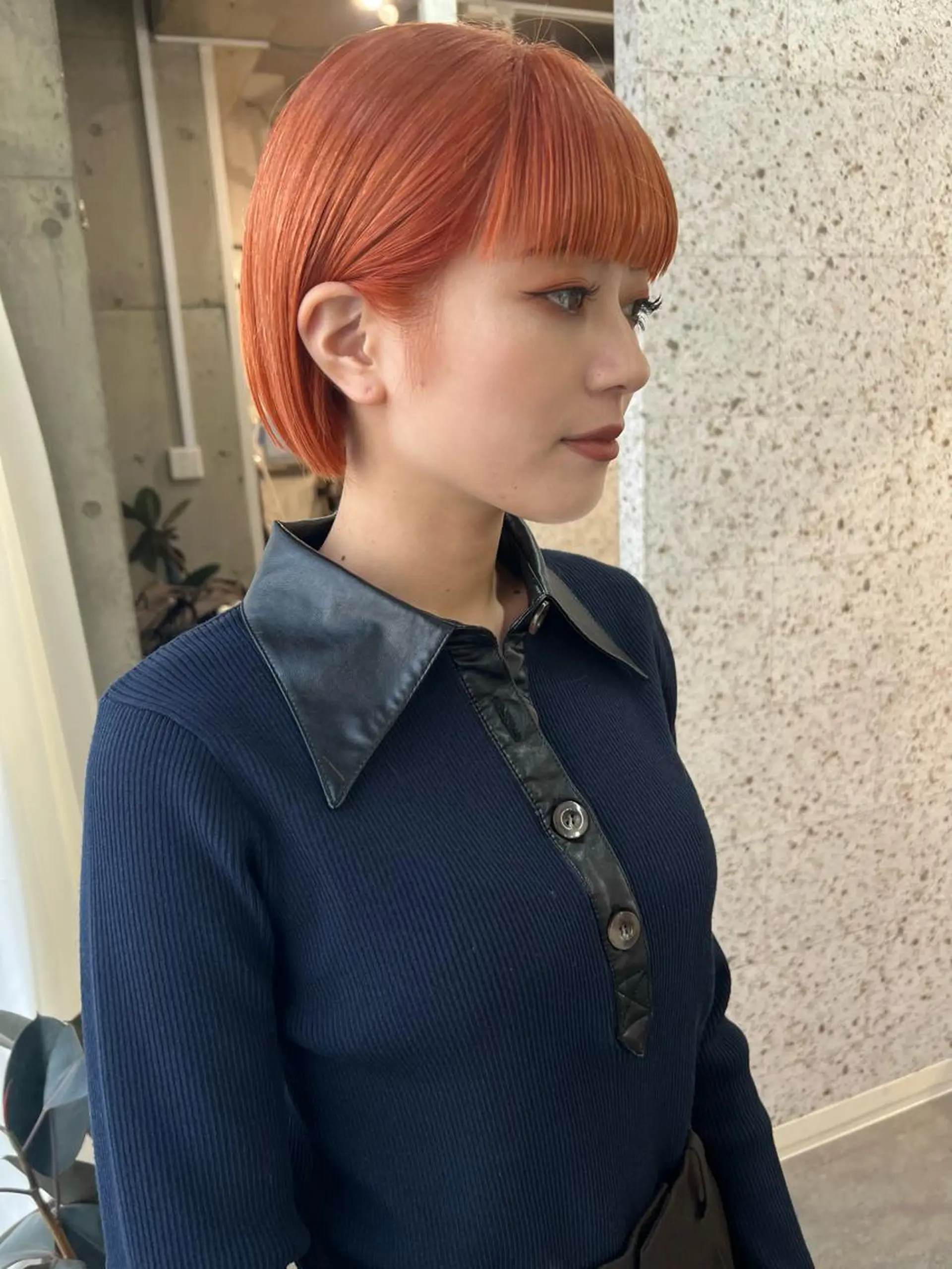 ショート カラー バレイヤージュ ブリーチ ケアブリーチ ハイライトカラー インナーカラー カット ヘアカラー トリートメント lani 天神大名/ブリーチのヘアスタイル