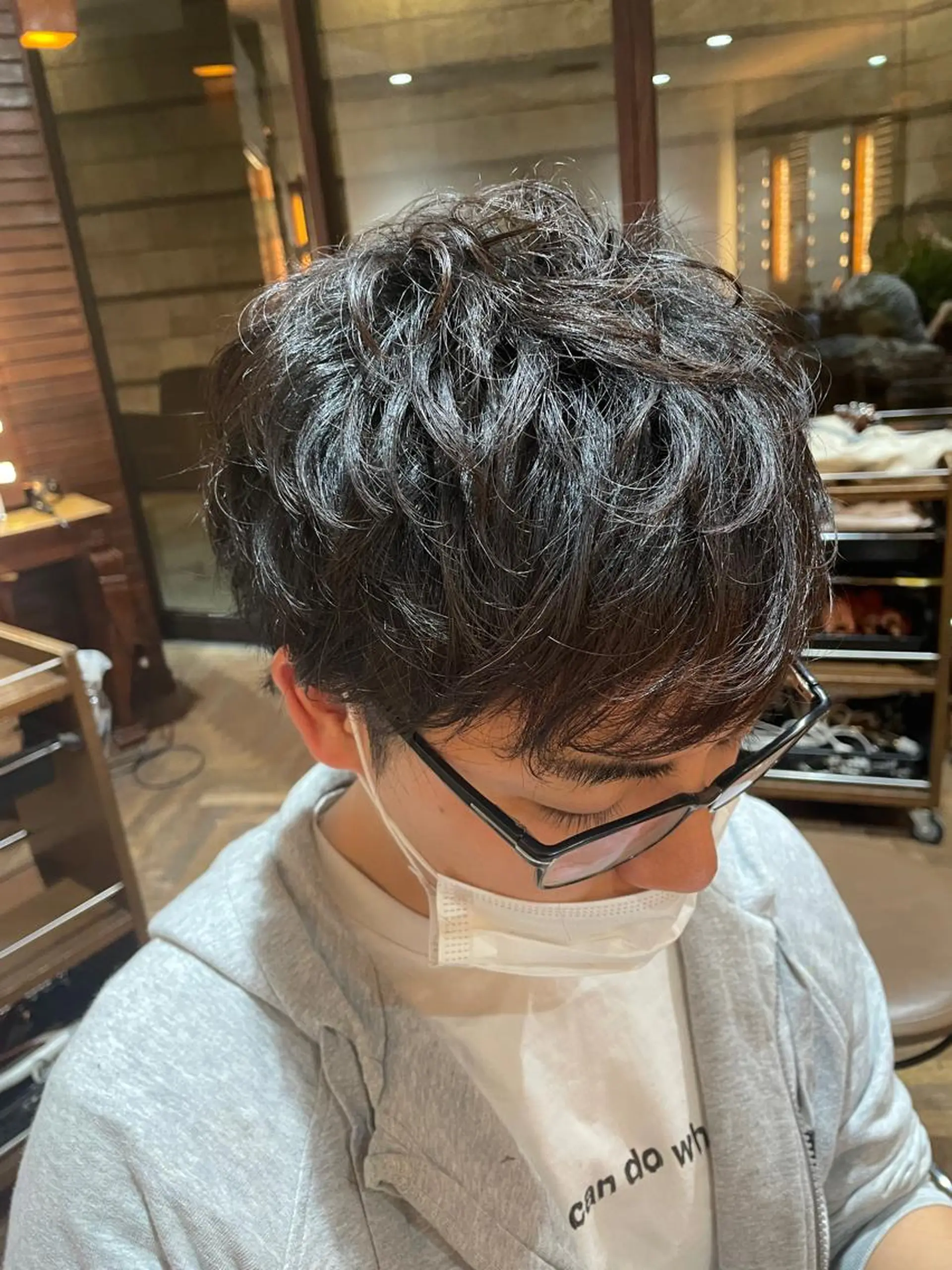 メンズ メンズパーマ stylist YUTOのヘアスタイル