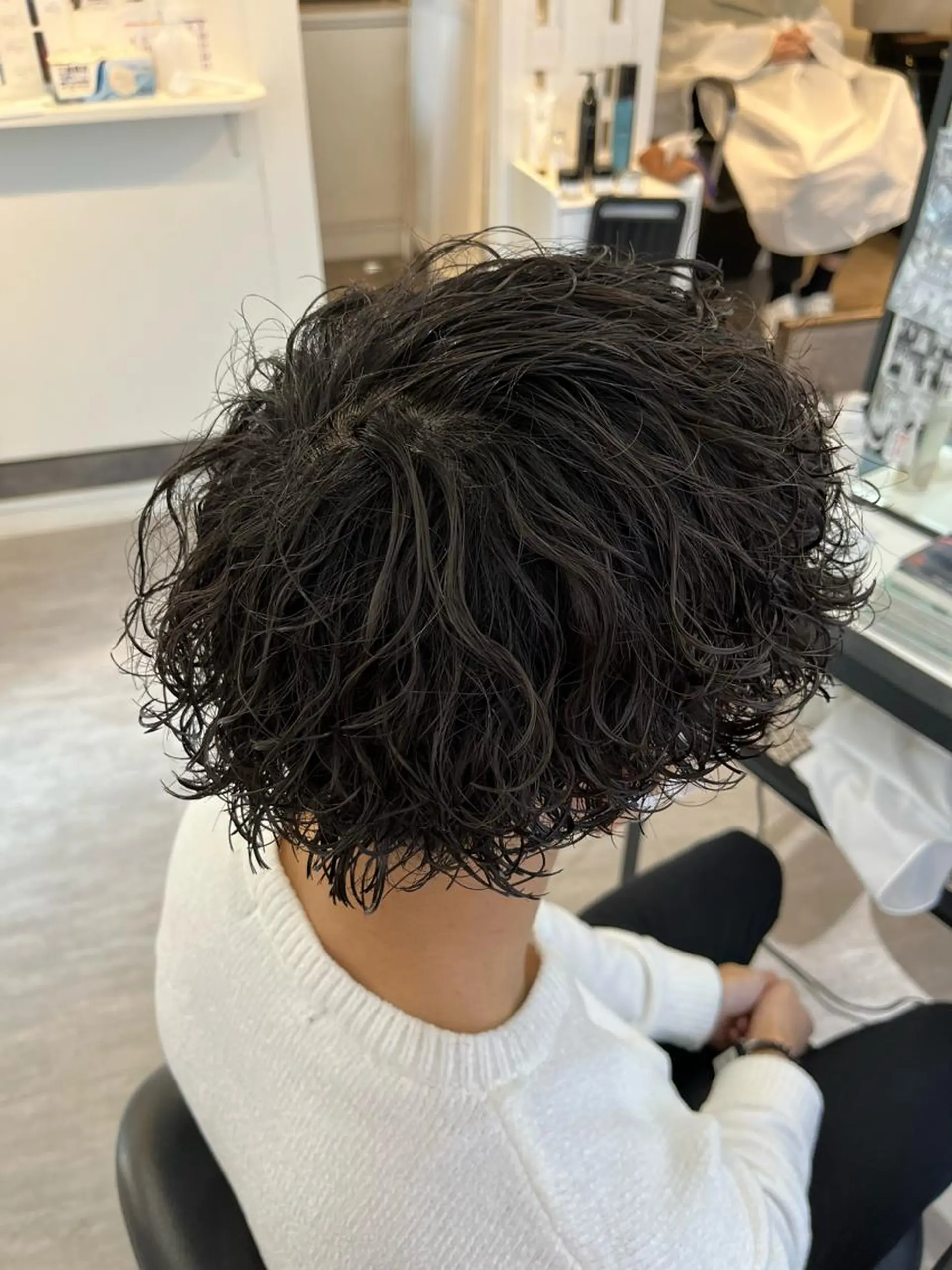 パーマ メンズ カット パーマ トリートメント ヘアセット メンズショート美容師 💈高橋和真💈のヘアスタイル