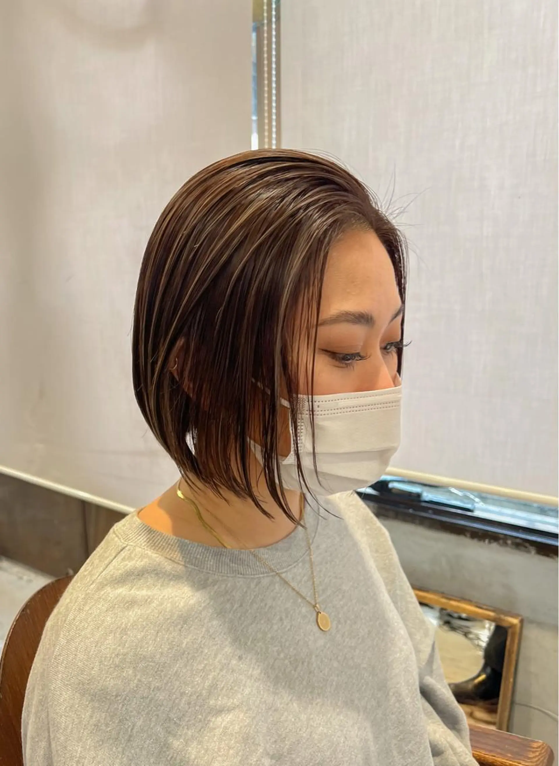ショート カラー カット ヘアカラー トリートメント 海外デザイン🇺🇸 石渡諒太のヘアスタイル