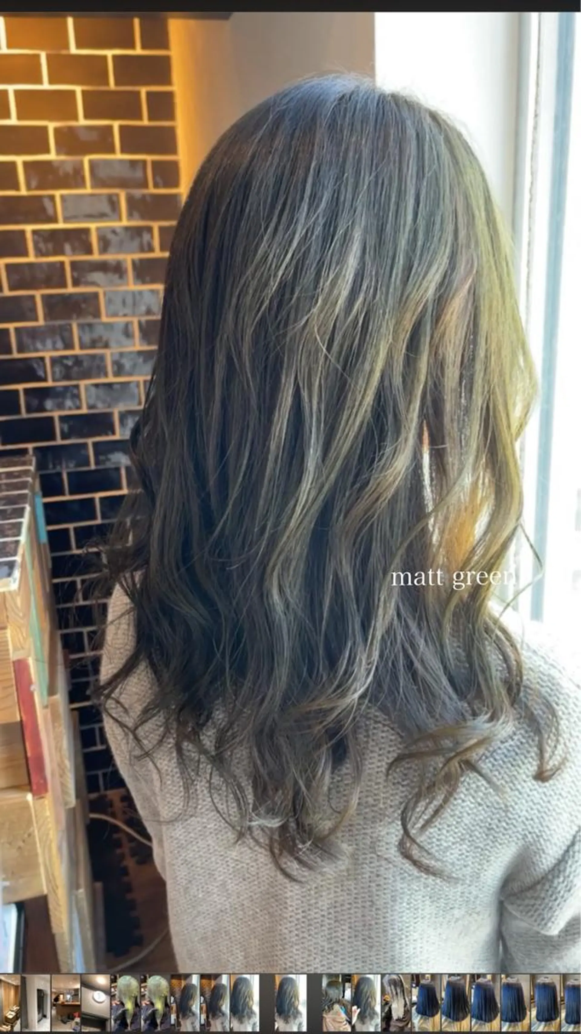 ミディアム カラー カット ヘアカラー トリートメント ヘッドスパ 艶髪特化美容師 白岩　悟のその他イメージ