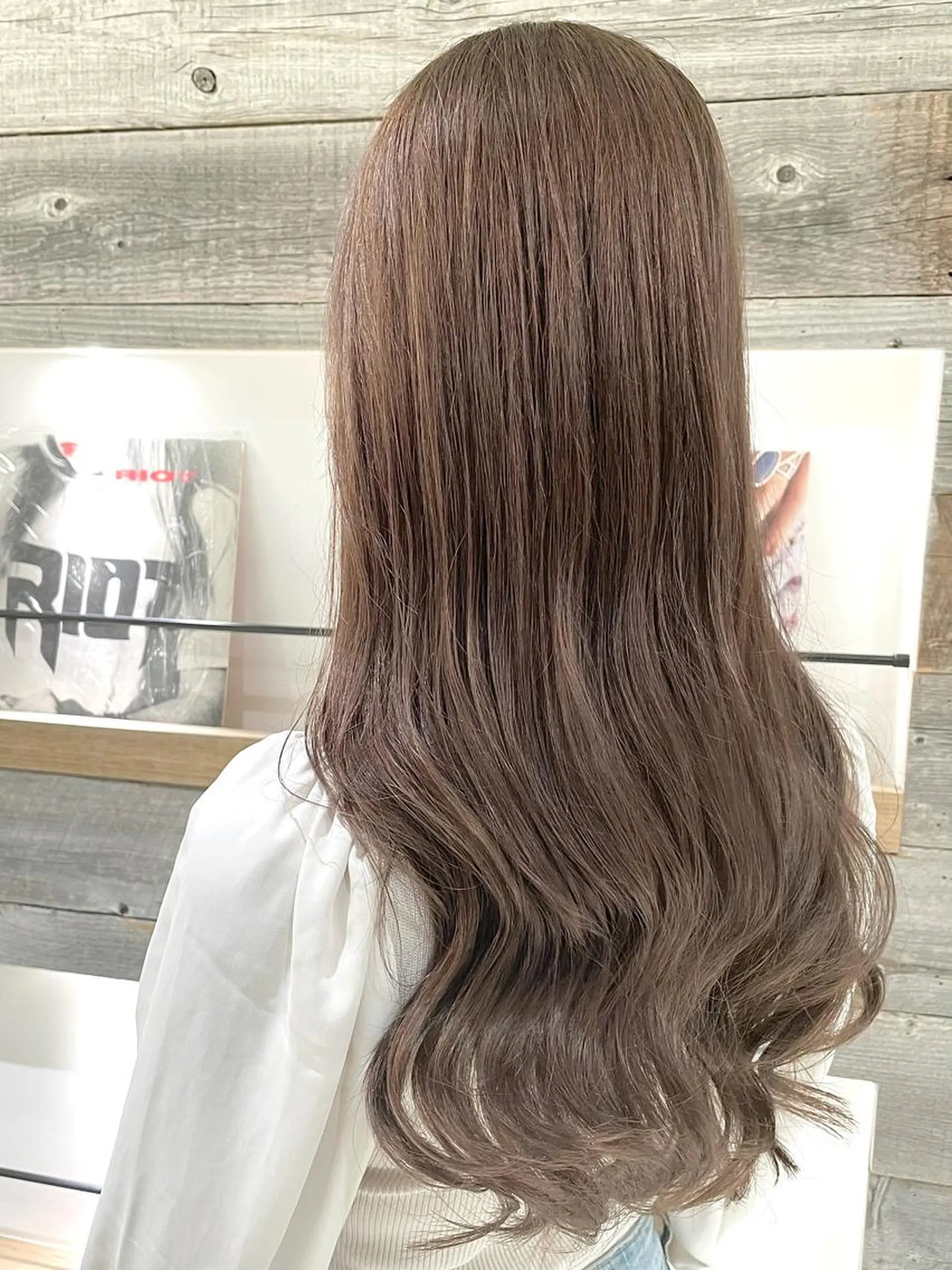 ロング カラー ベージュカラー 卒業式受付中🌻 肥田亜沙美のその他イメージ