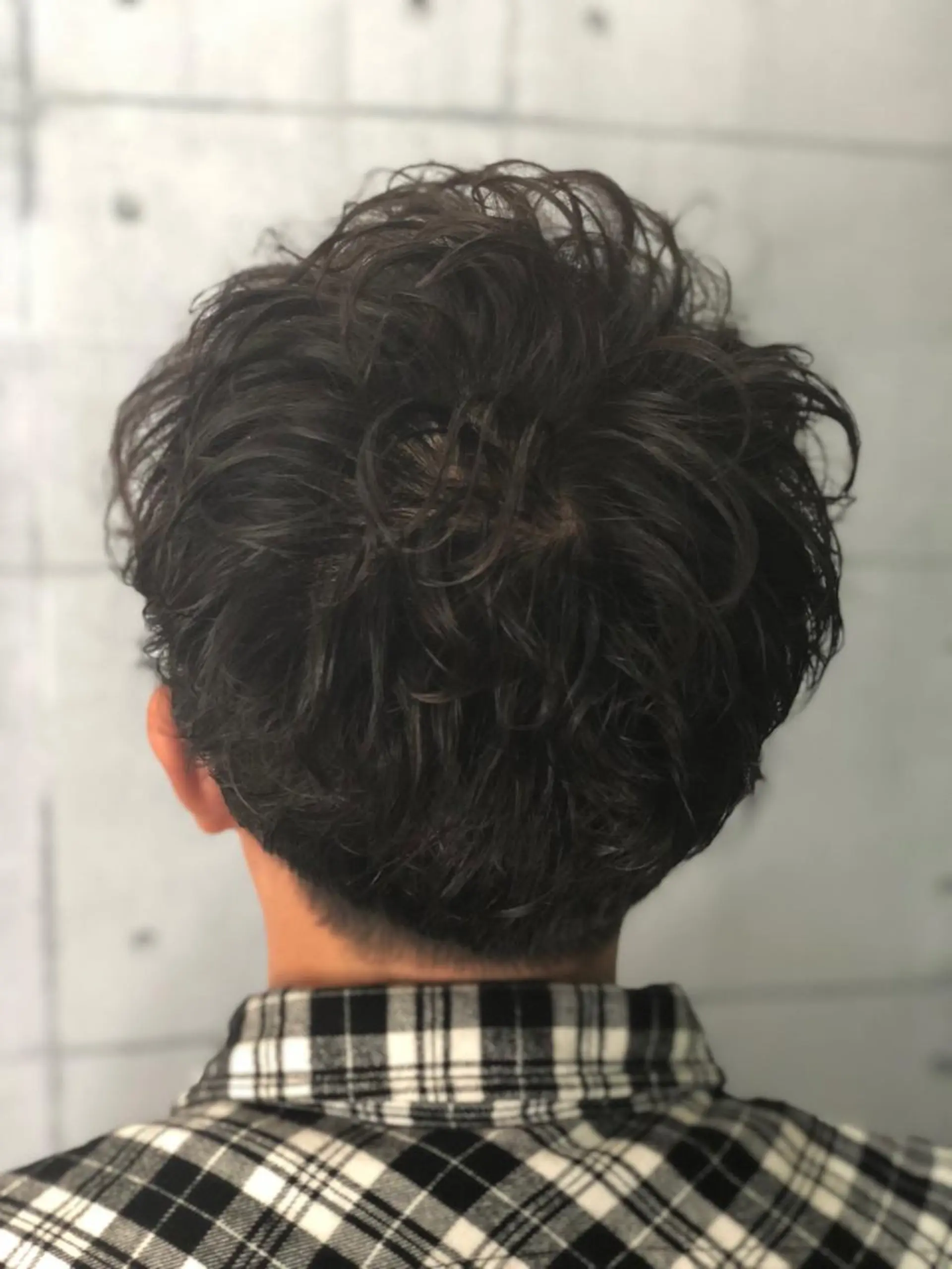 ショート パーマ メンズ メンズパーマ 北脇 健治のヘアスタイル