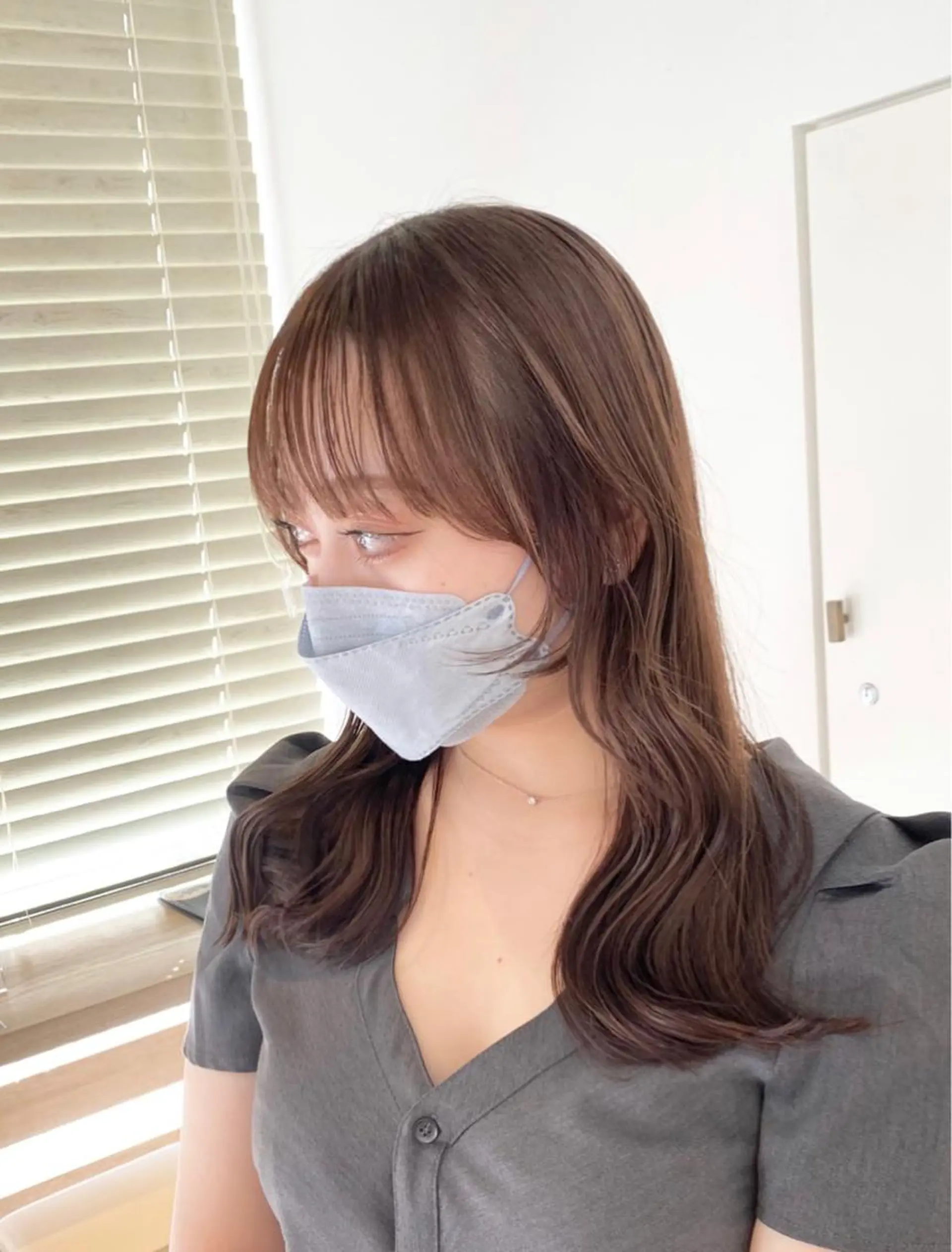 ロング カラー 韓国風ヘア ヘアカラー トリートメント motel所属・モデルや芸能人も通う ✨マンツーマンサロンのヘアスタイル