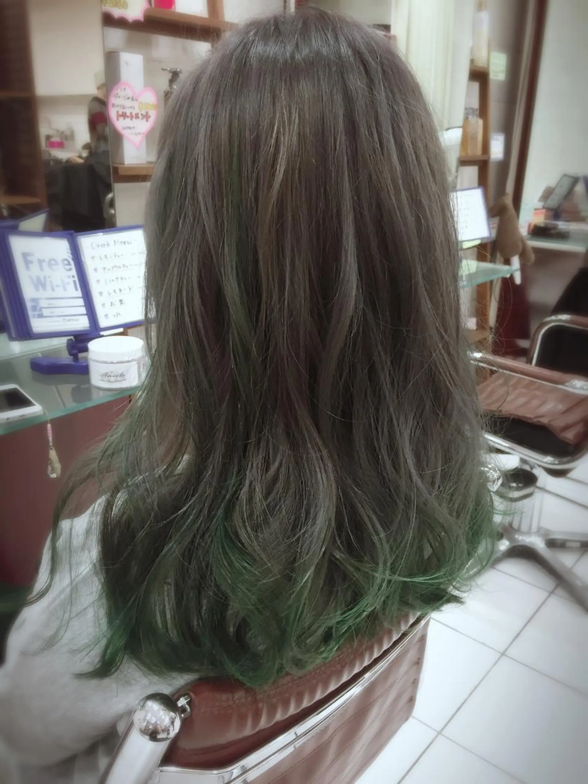 ショート ミディアム セミロング ロング カラー ヘアアレンジ サロウィン柏所属・神山 昌子のヘアスタイル