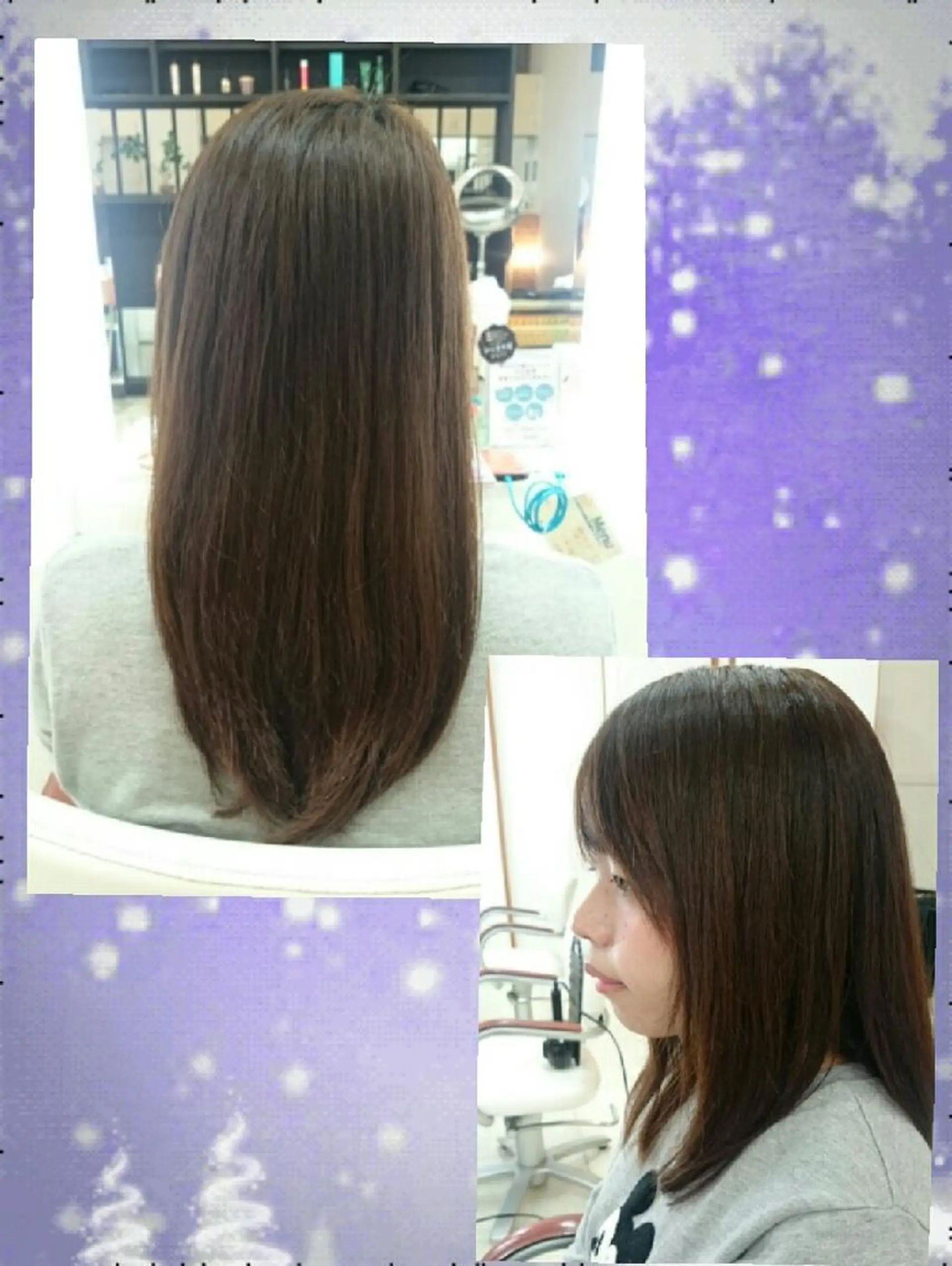 ロング ロング キンジョウ エナミのヘアスタイル