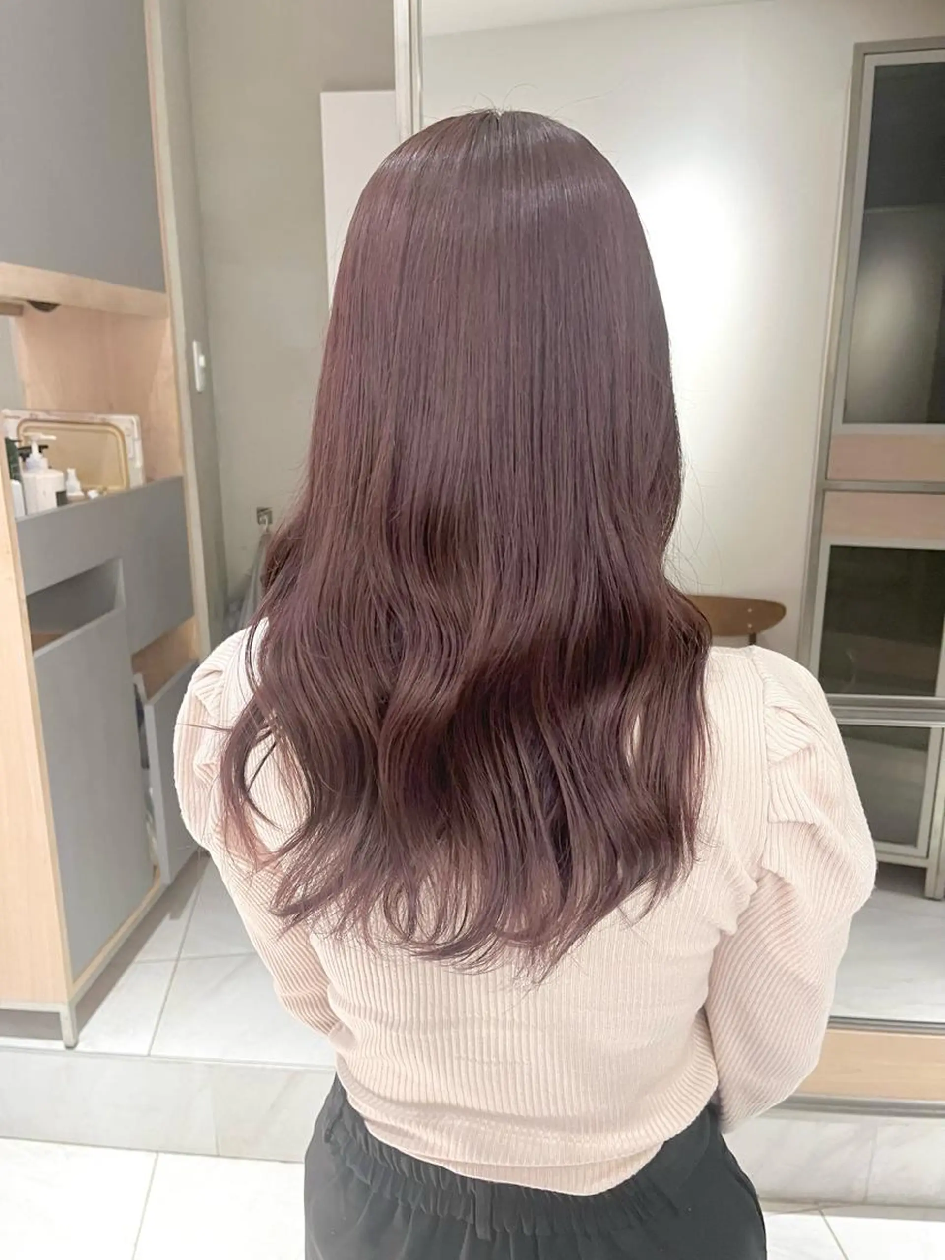 ロング カラー ラベンダーカラー 🎀艶モテカラー🎀 彩季のヘアスタイル