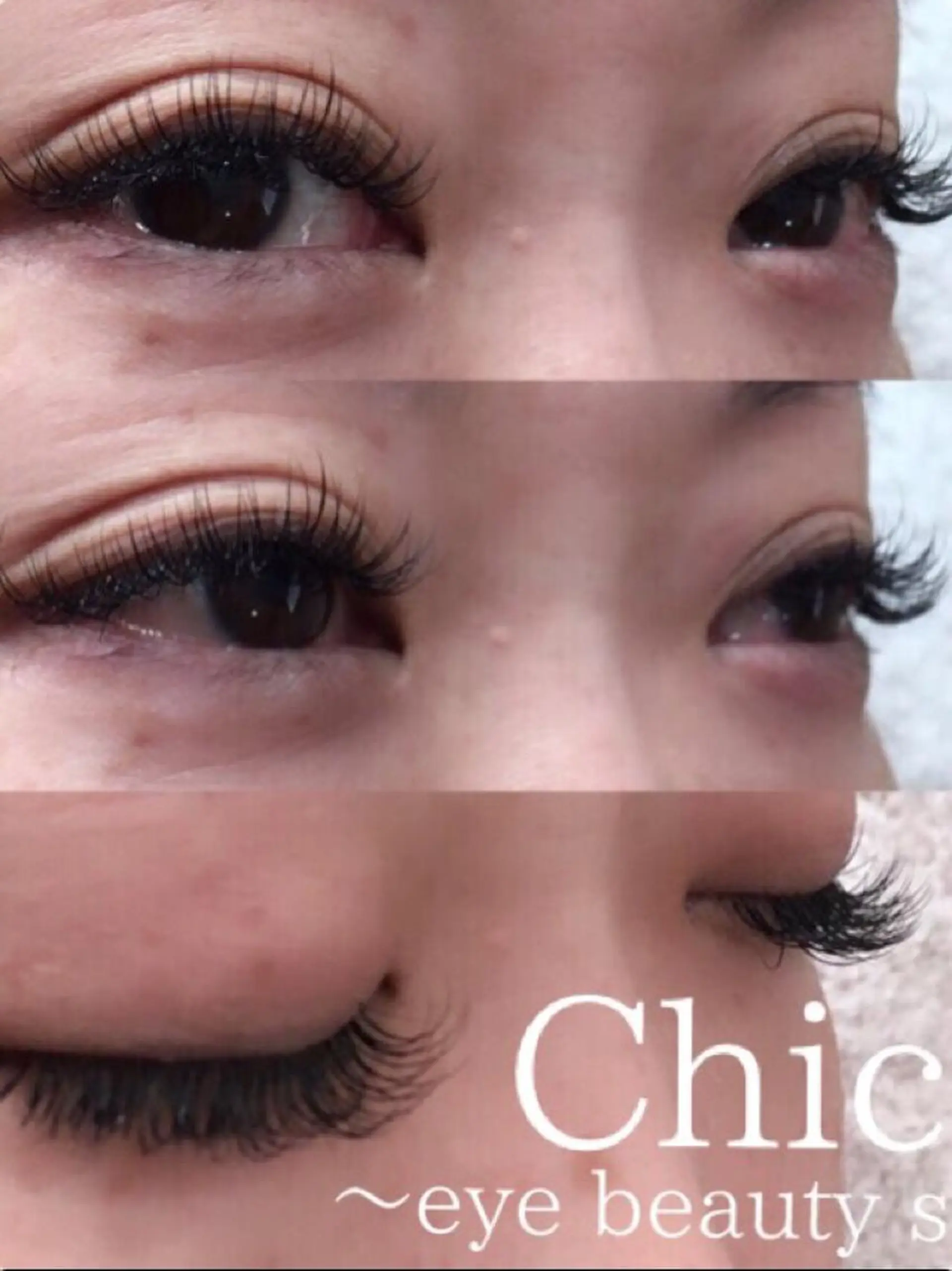 マツエク・マツパ Cカール Chic ATSUKOのマツエク・マツパデザイン