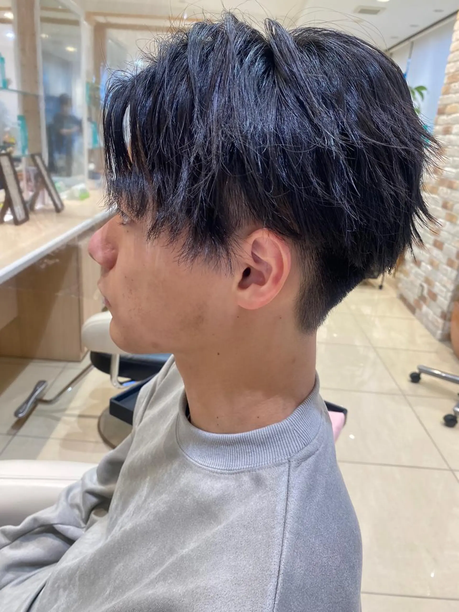 ショート メンズ 🩵波巻き／ツイスパ HARU💎のヘアスタイル