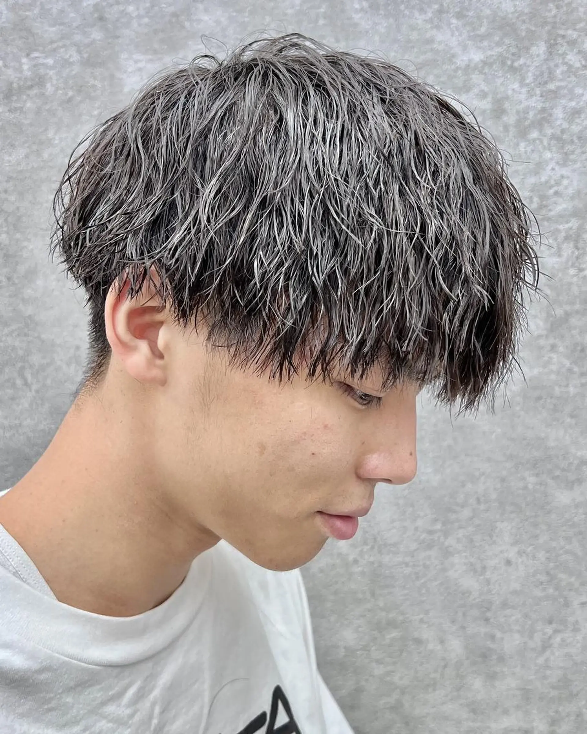 パーマ メンズ GLOP HOMME 店長　アオトのヘアスタイル