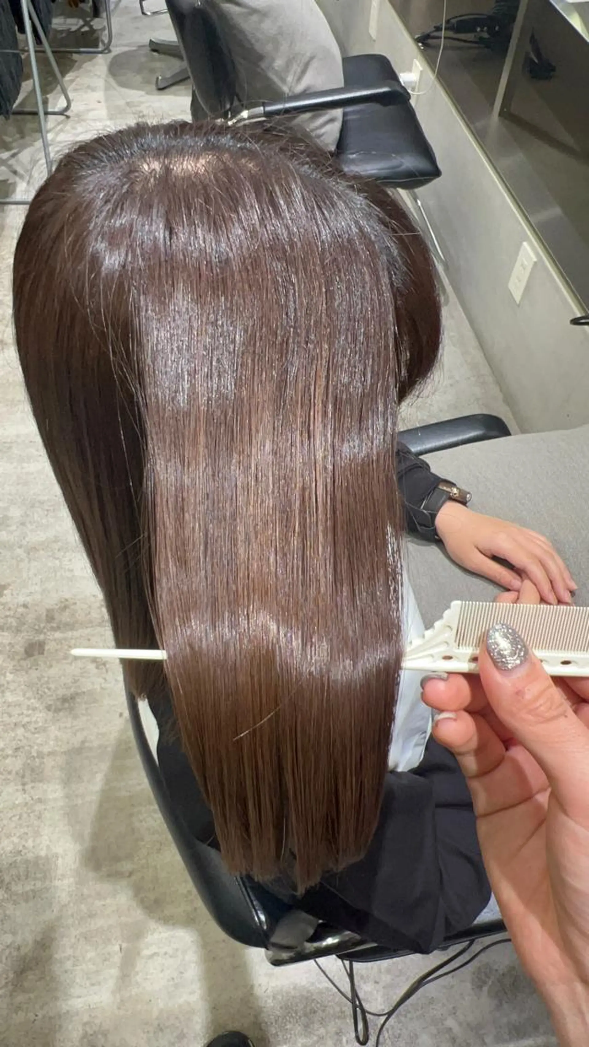 ミディアム 佐川 雪月のヘアスタイル