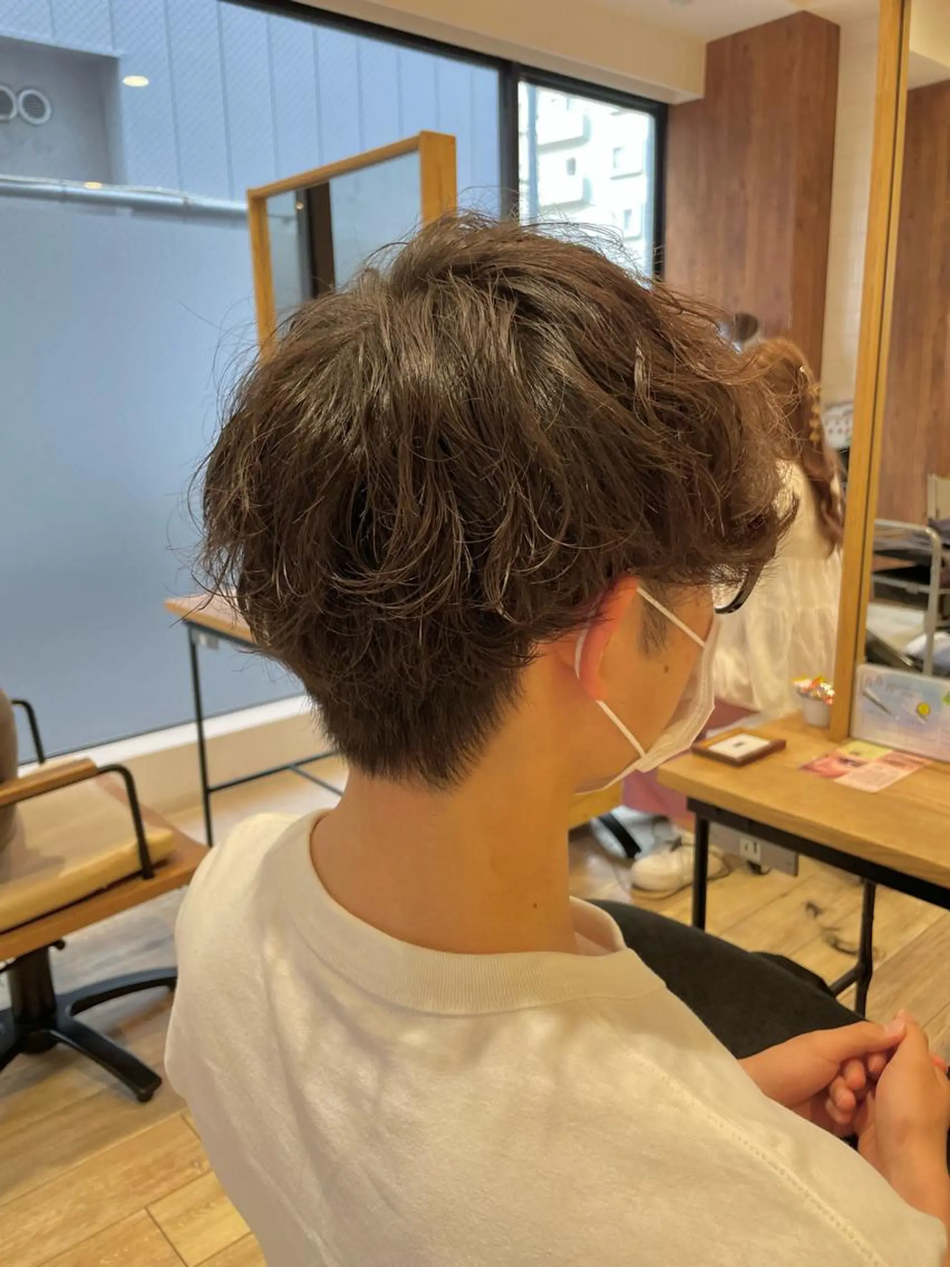 パーマ メンズ Ma hoのヘアスタイル