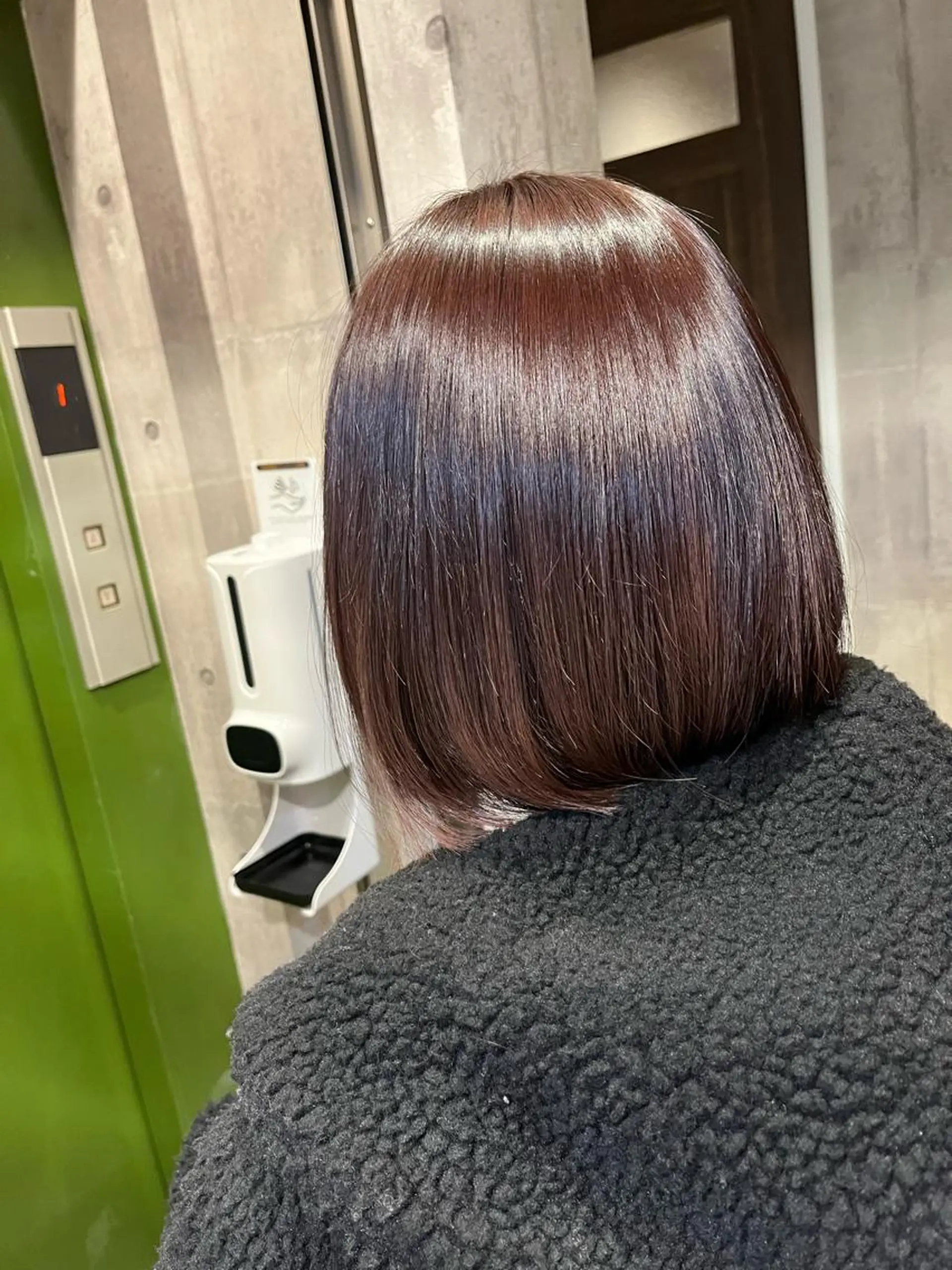 ミディアム カラー ブラウンカラー ピンクカラー ピンクブラウン 🎀髪質改善 そら🎀のヘアスタイル