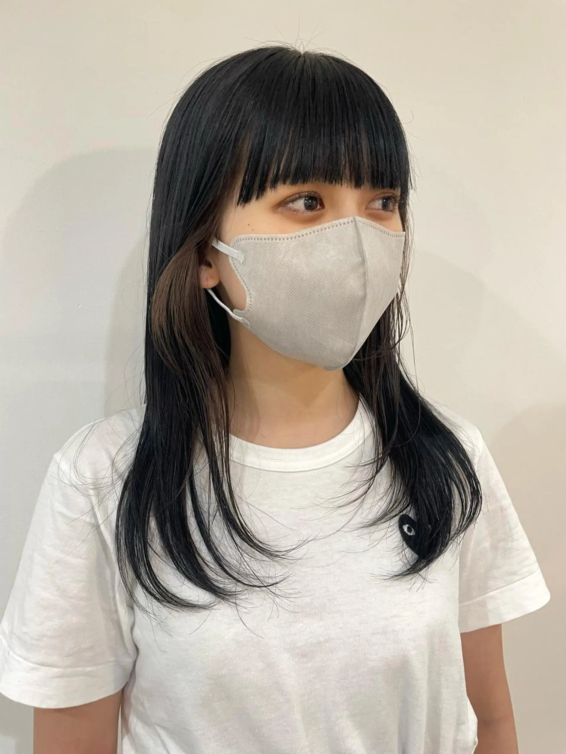 ロング カラー silo所属・silo MOKA 顔周りカット🦦のヘアスタイル