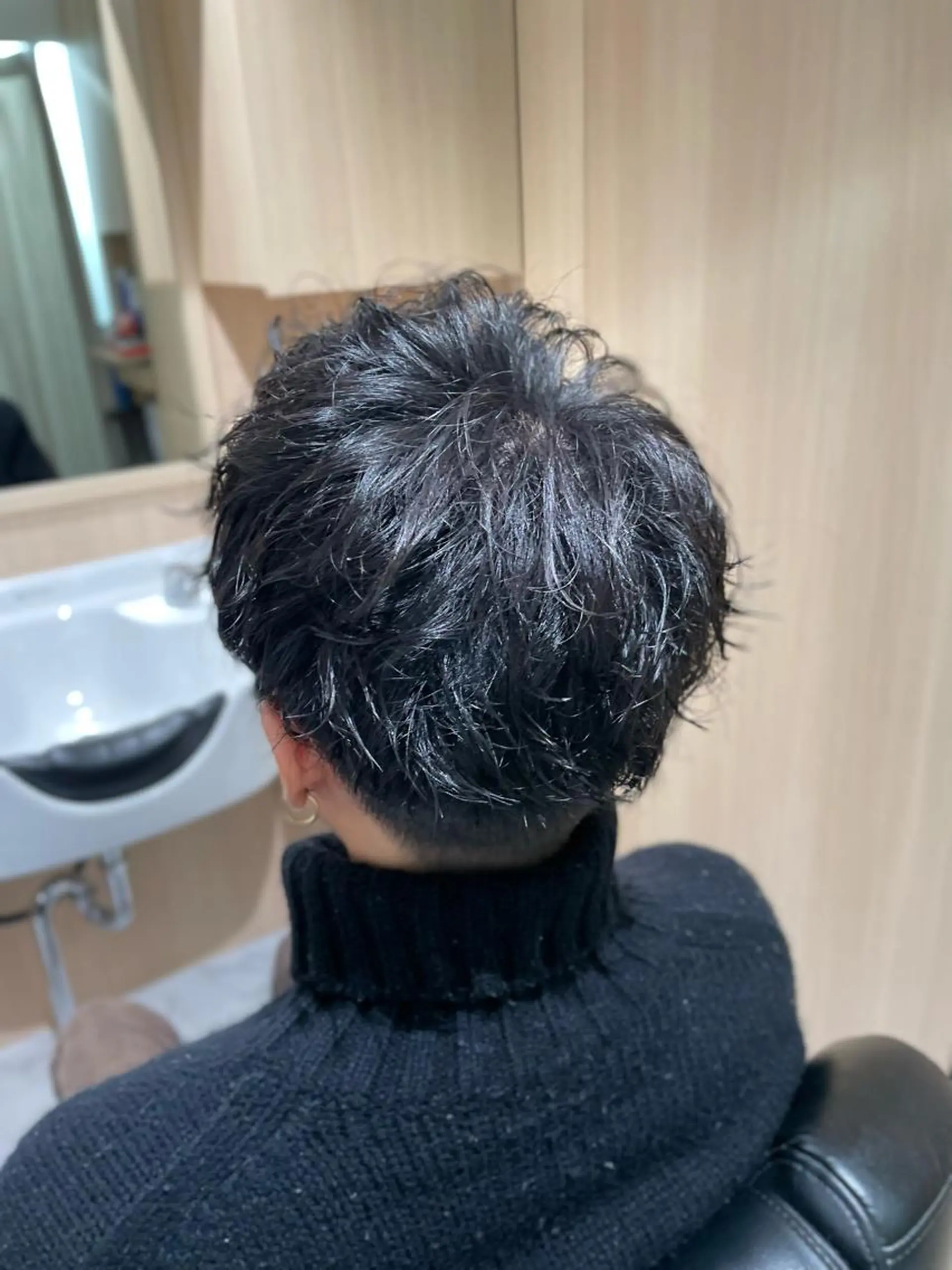 ショート パーマ メンズ メンズパーマ スパイラルパーマ カット パーマ 銀座メンズカット/ 銀座メンズパーマ/のヘアスタイル