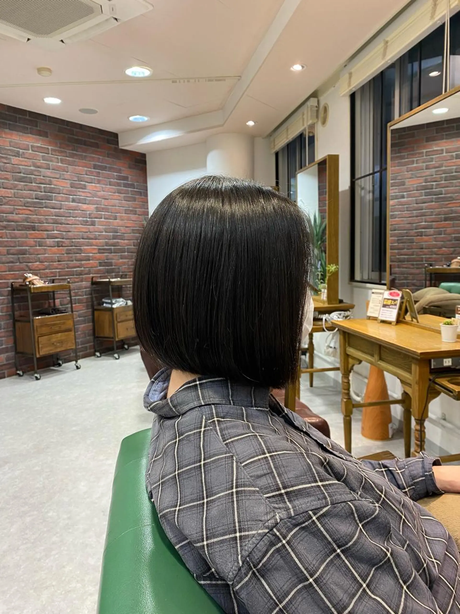 ショート 前下がりボブ ボブ 🌟ROUGE 🧸おびつななみのヘアスタイル