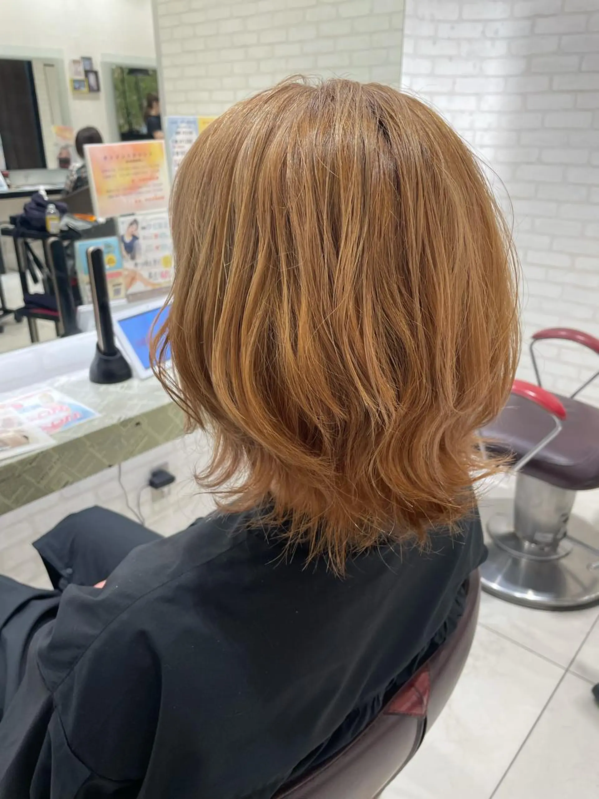 カラー ヘアカラー トリートメント EARTH 山﨑龍馬のヘアスタイル
