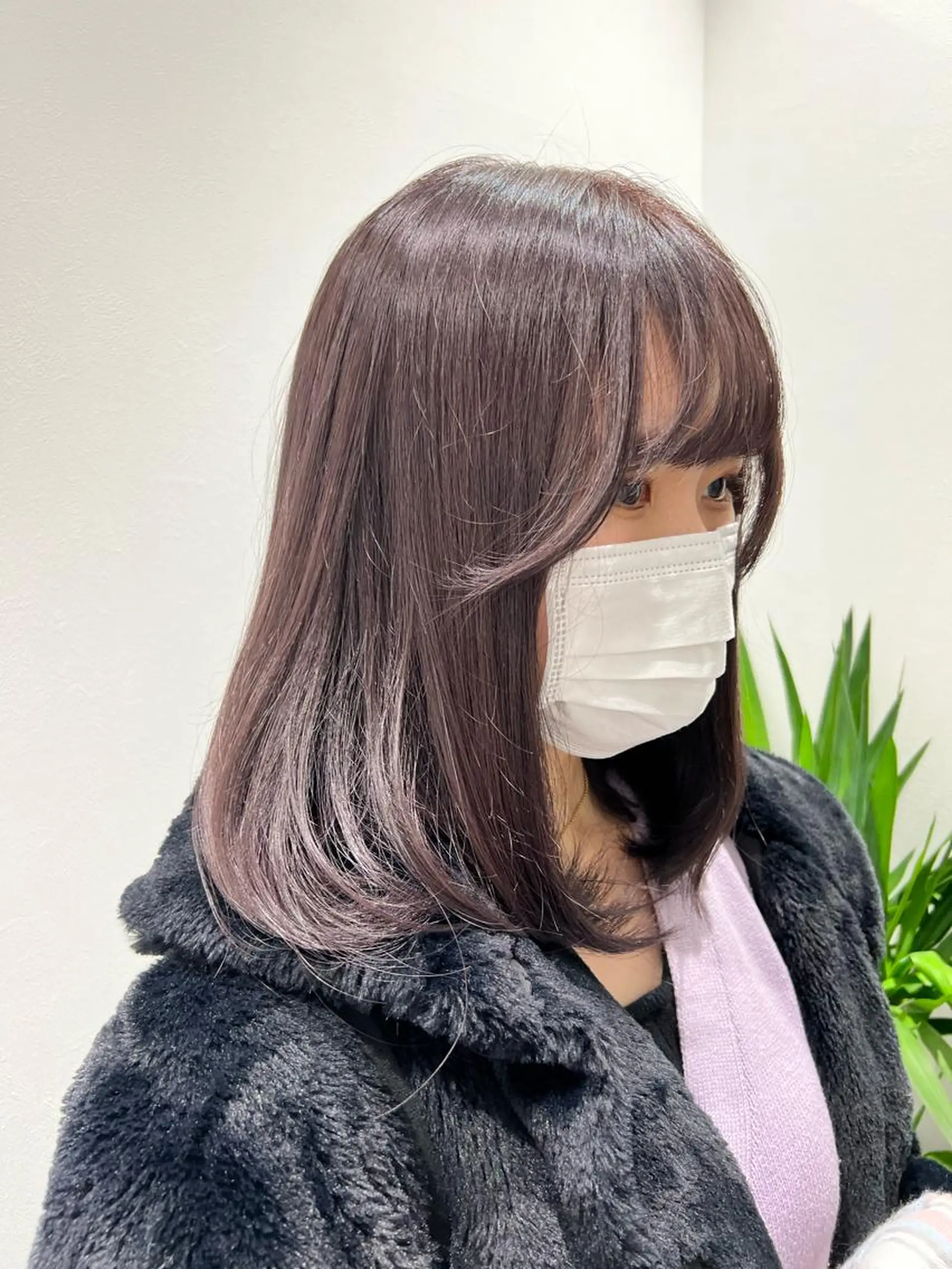 ロング ハイトーン/ケア ブリーチ/sEnAのヘアスタイル