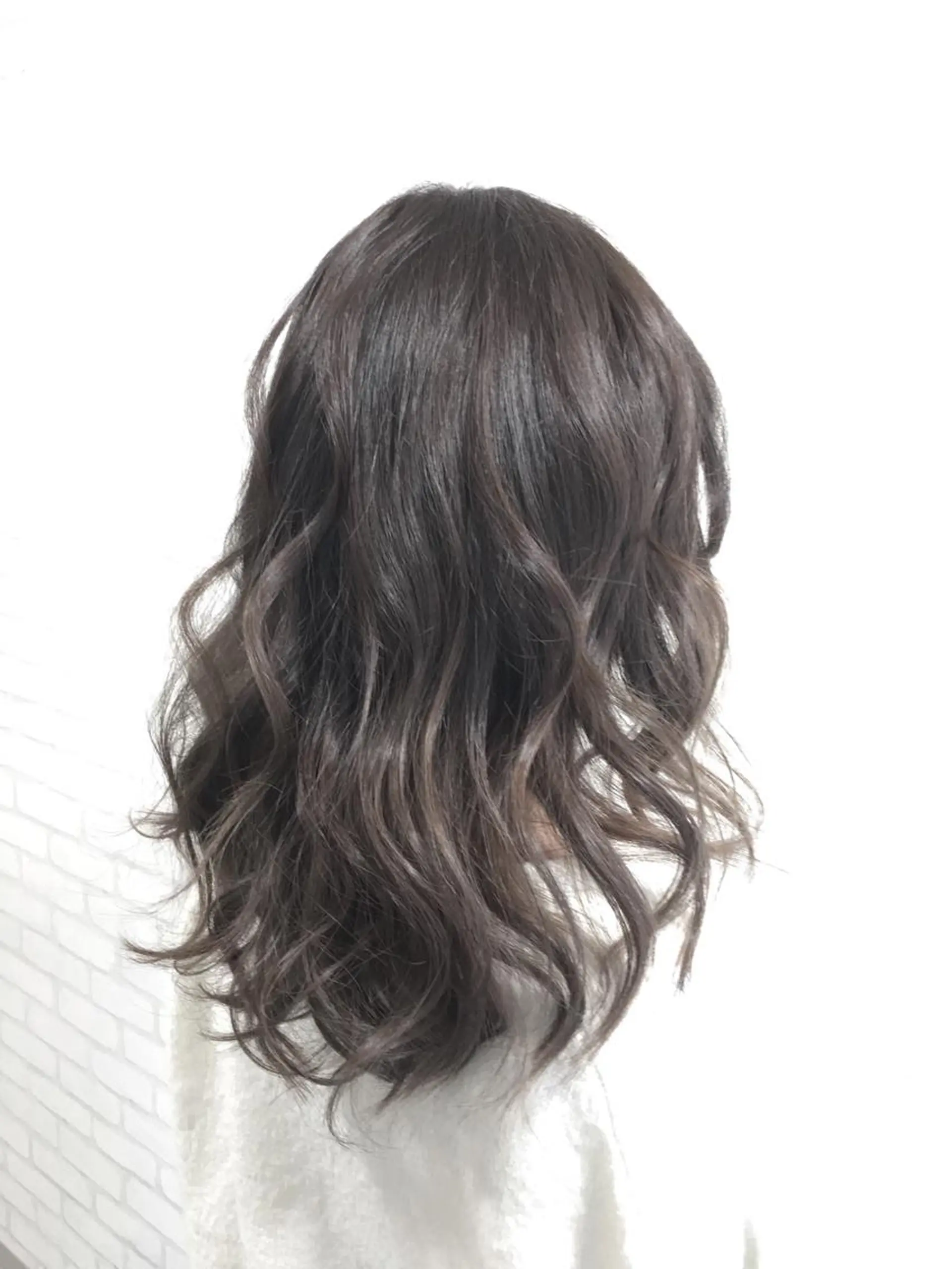 セミロング ハイライト RecheRche 池袋のヘアスタイル