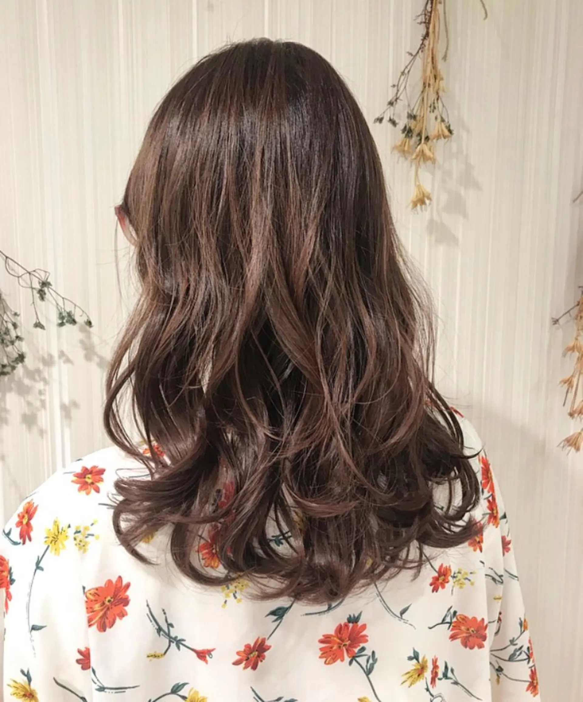 ロング カット ヘアカラー トリートメント 韓国ヘアカラー/ 室岡　咲希のヘアスタイル