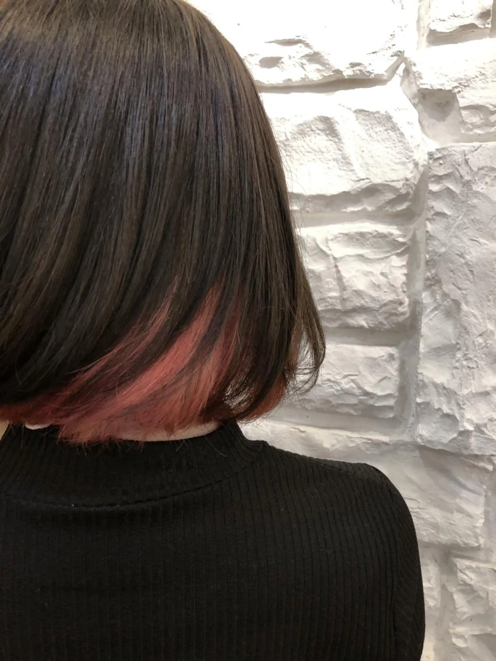 カラー インナーカラー ピンクカラー Nao ナオのヘアスタイル