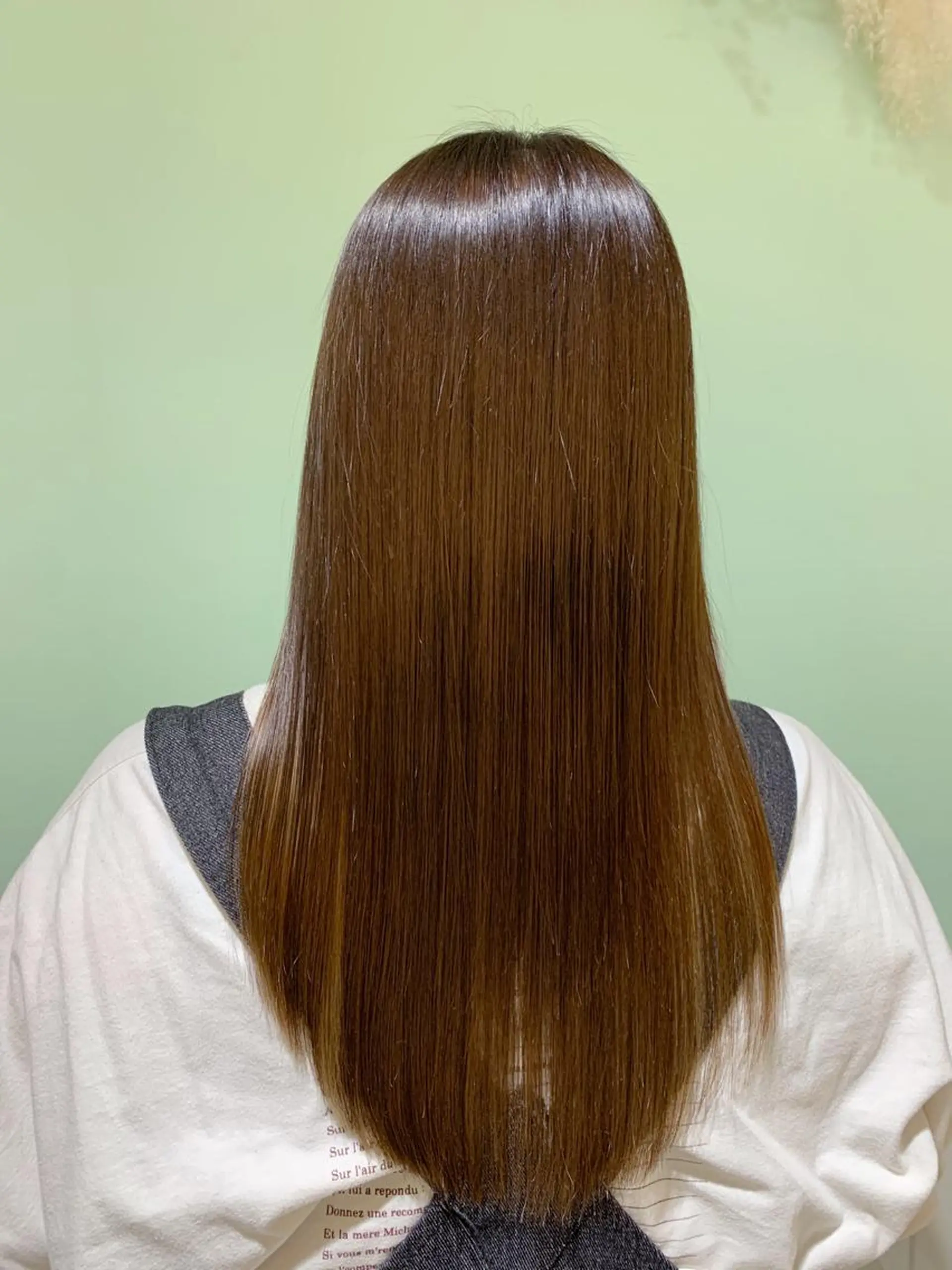 ロング 田中 未澪のヘアスタイル