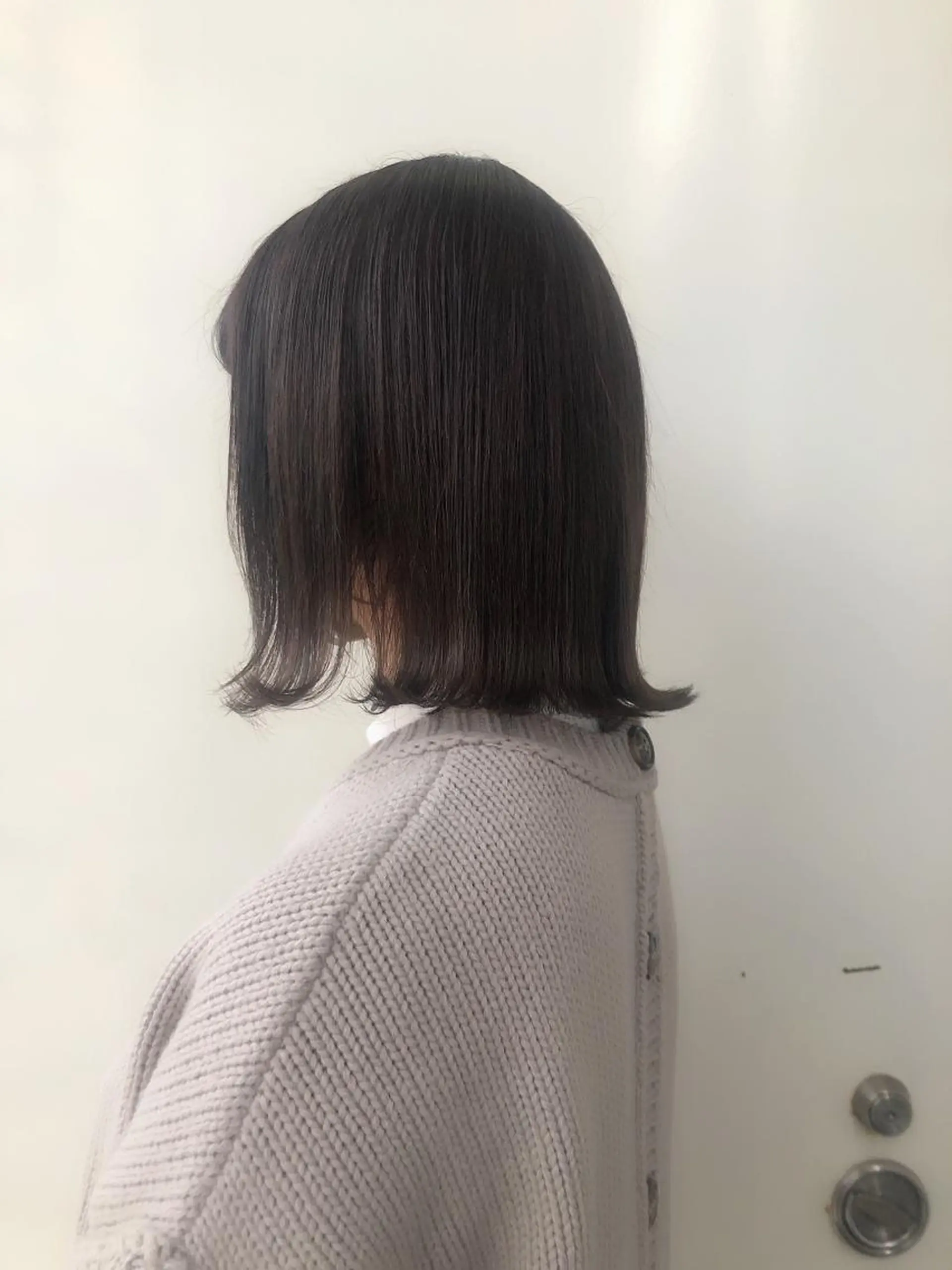 ミディアム カラー 韓国🇰🇷レイヤー 映える顔周り🩷のヘアスタイル