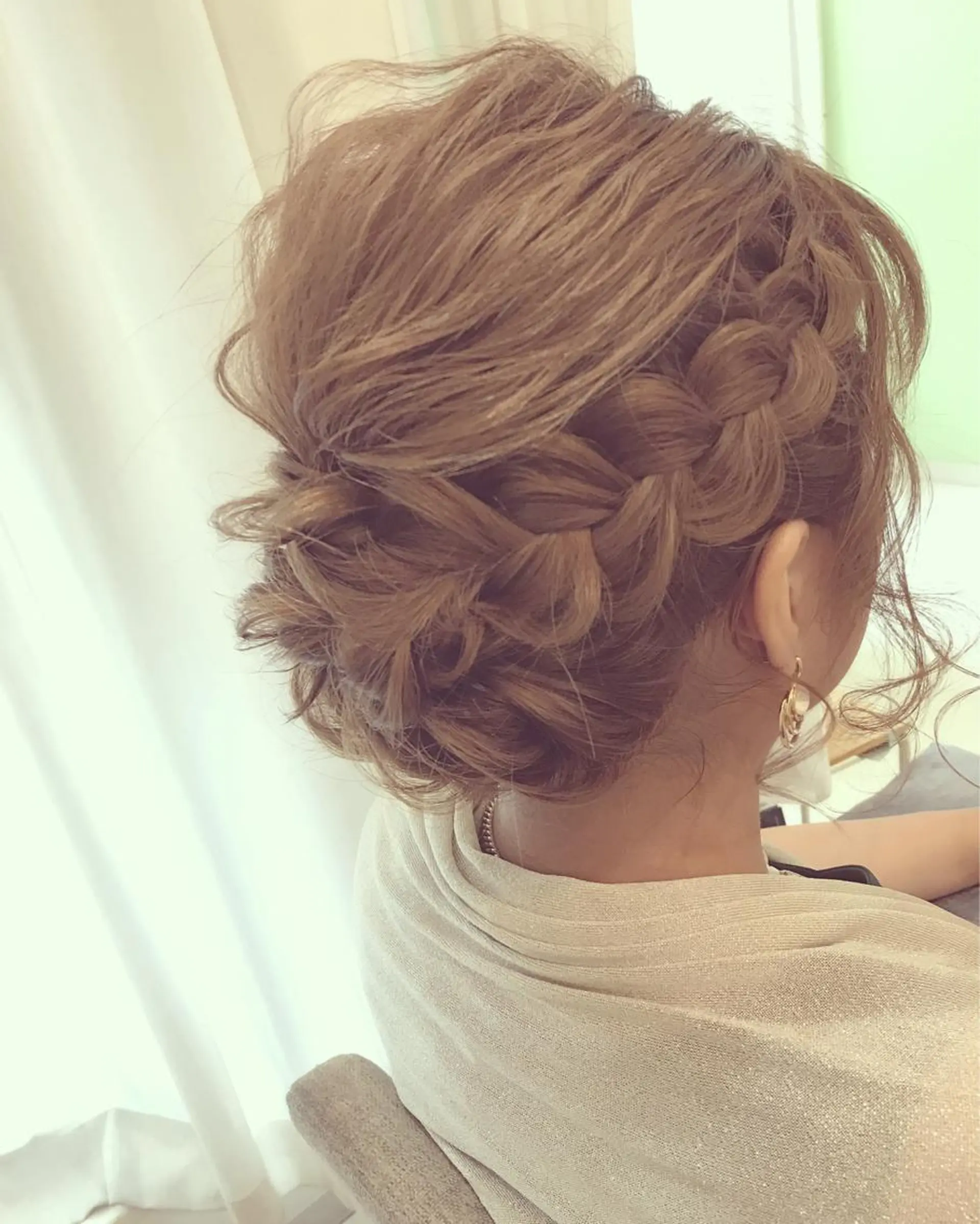 ヘアアレンジ ALVAREZ BARBER SHOP所属・takebuchi harukaのヘアスタイル