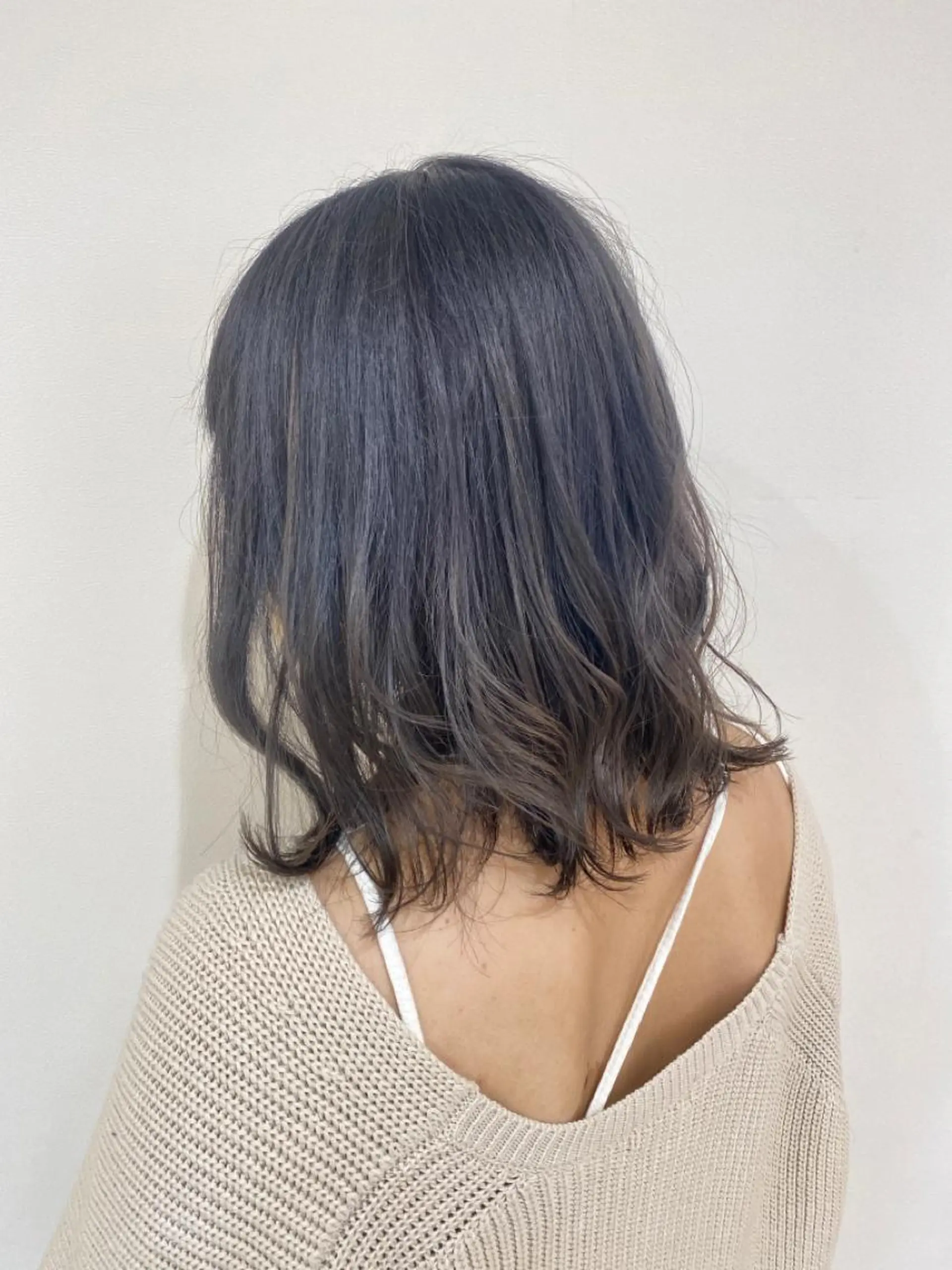 セミロング カット ヘアカラー Maison 寺尾拓朗のヘアスタイル