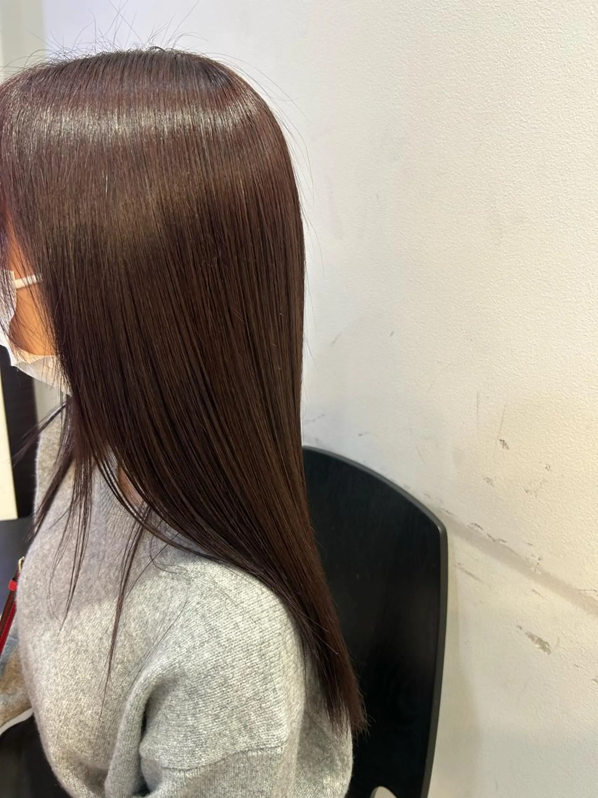 ロング カラー ブラウンカラー 髪質改善 レピア　博多駅前店所属・LEPIA 博多駅前店のマツエク・マツパデザイン