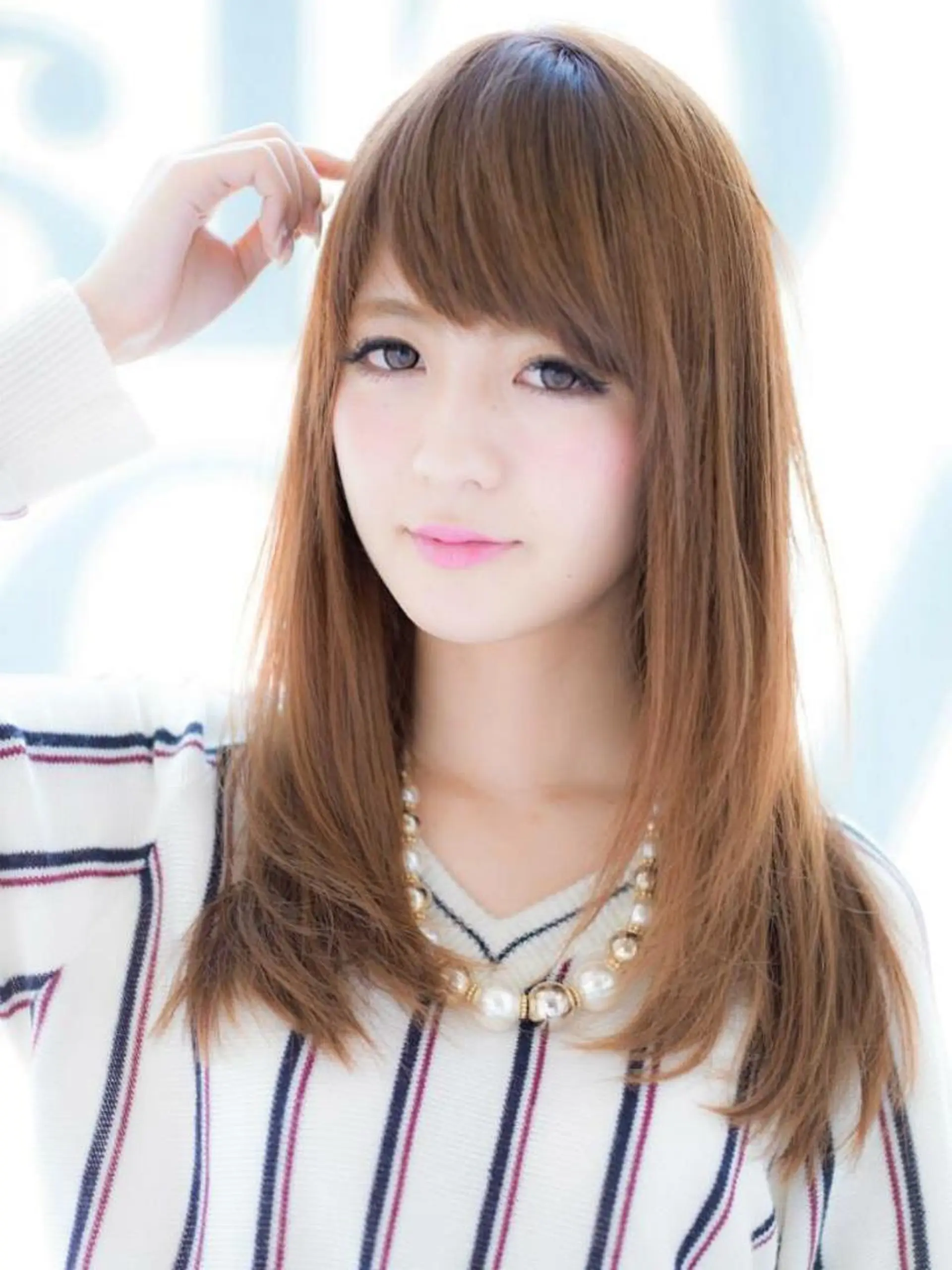 ロング カラー STAR所属・内藤 達也のヘアスタイル