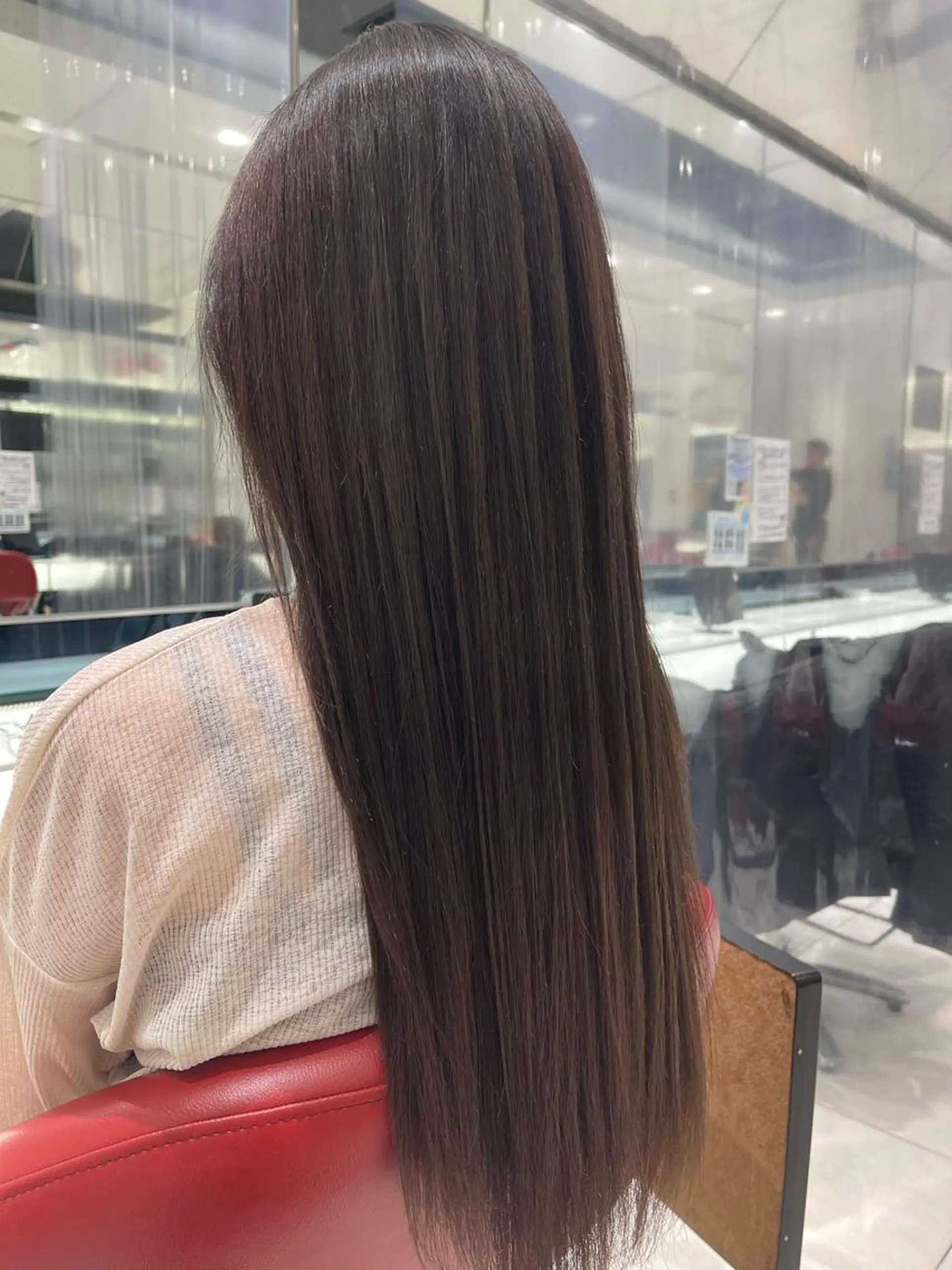 ロング カラー グレージュ カット ヘアカラー トリートメント 阪本祥樹/ハイライト /バレイヤージュのヘアスタイル