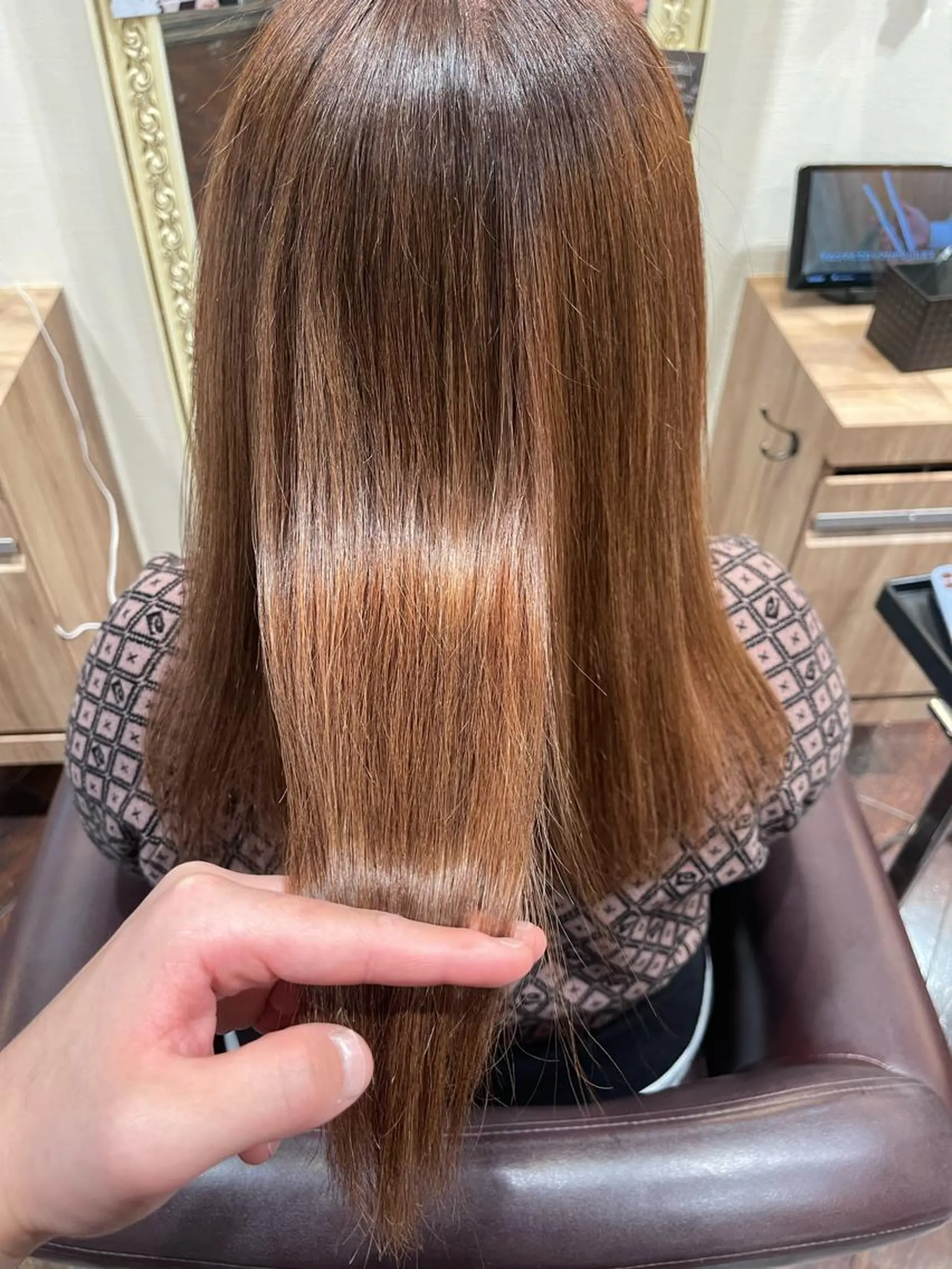セミロング 髪質改善/縮毛矯正 齊藤謙介のヘアスタイル