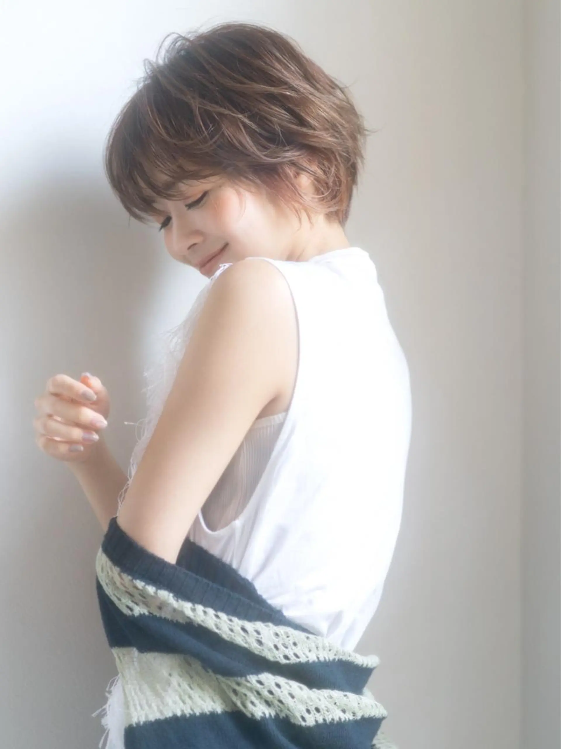 ショート 🎀ハイトーン/レイ ヤー/Reina🎀のヘアスタイル