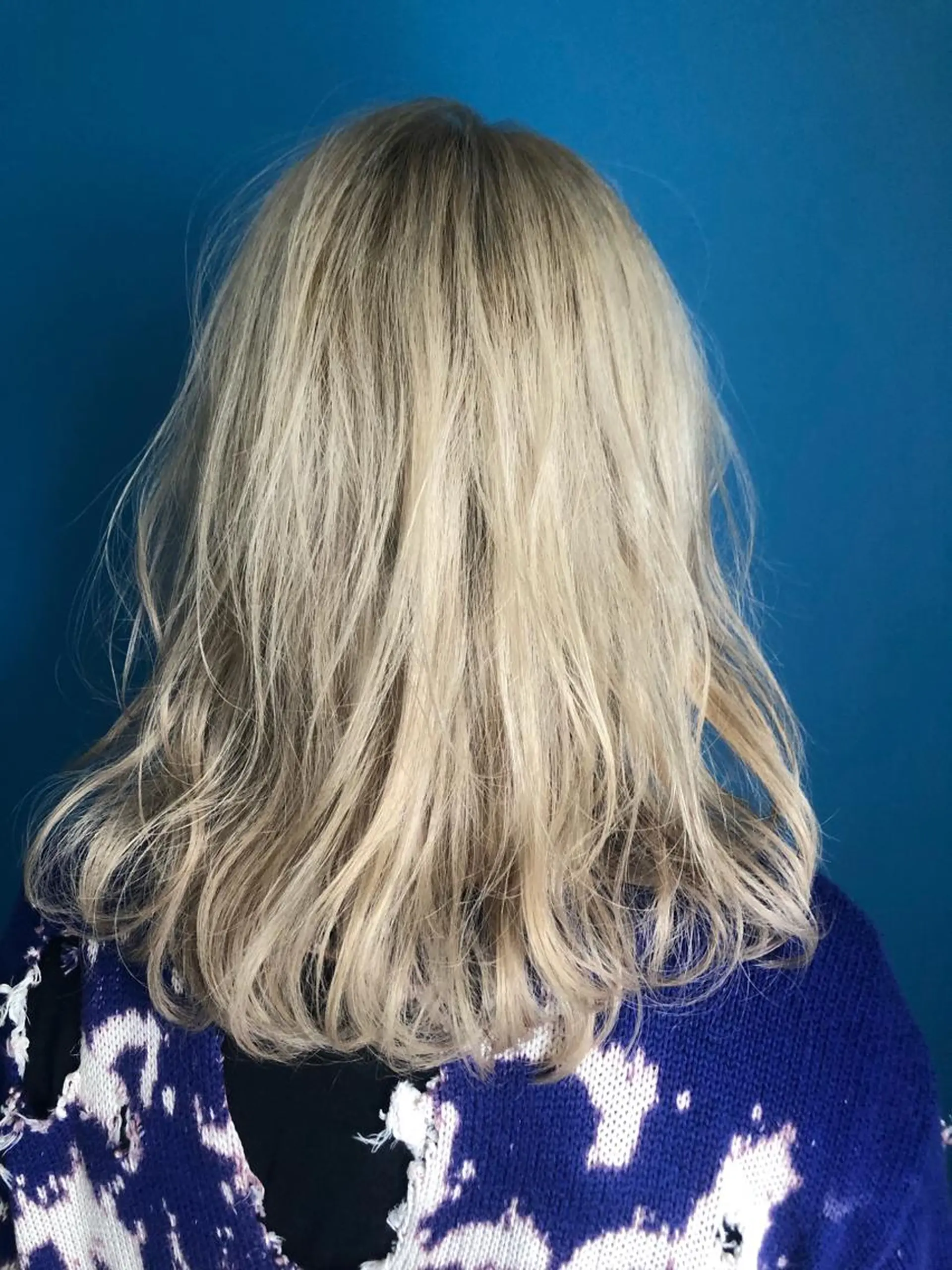 セミロング カラー yuuna/ ハッシュカット🎀のヘアスタイル