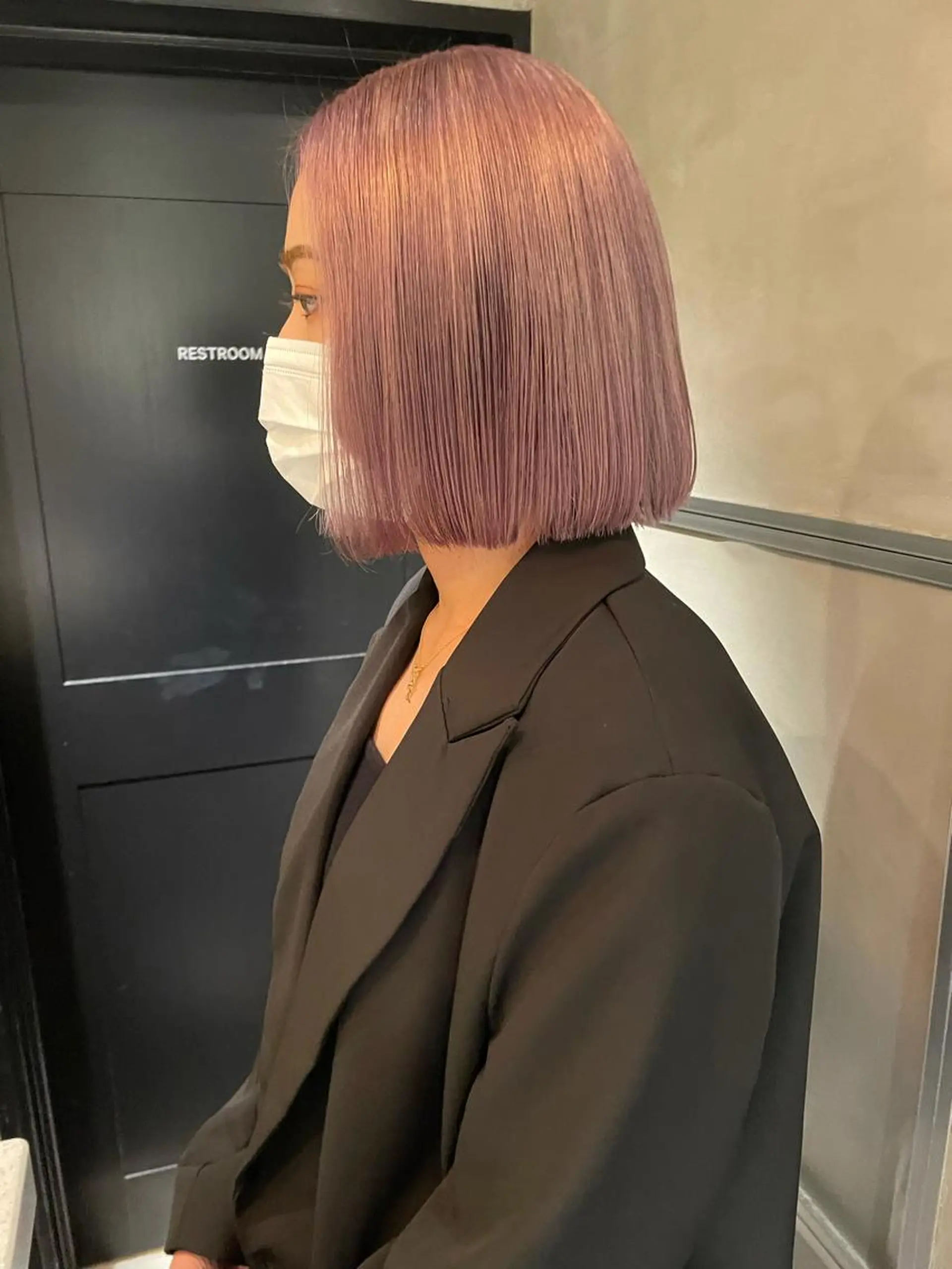 ミディアム カラー classic 新横浜所属・大人girly🛋️ 🤍yukakoのヘアスタイル