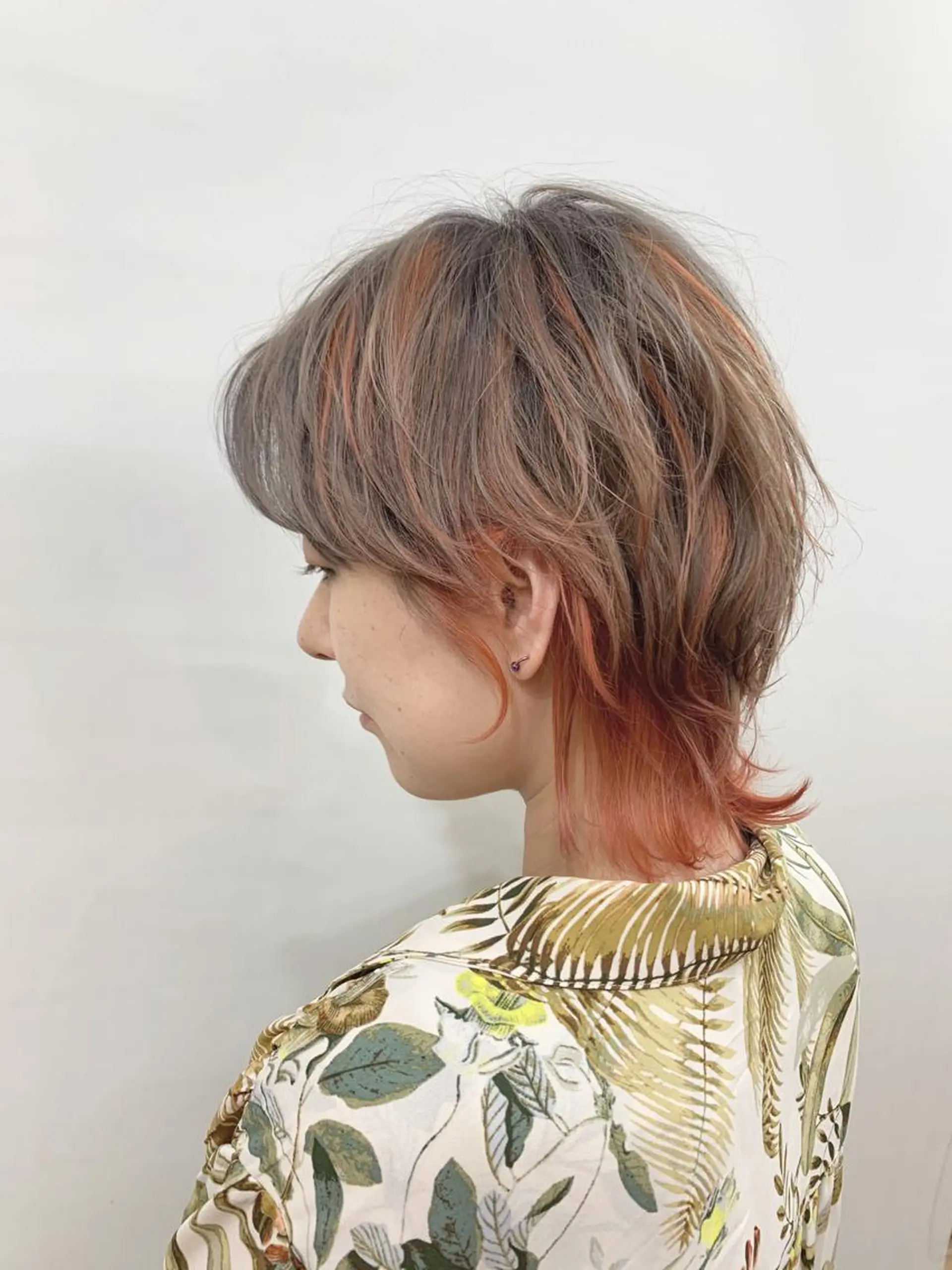 ショート カット ヘアカラー トリートメント 平尾 拓也のヘアスタイル