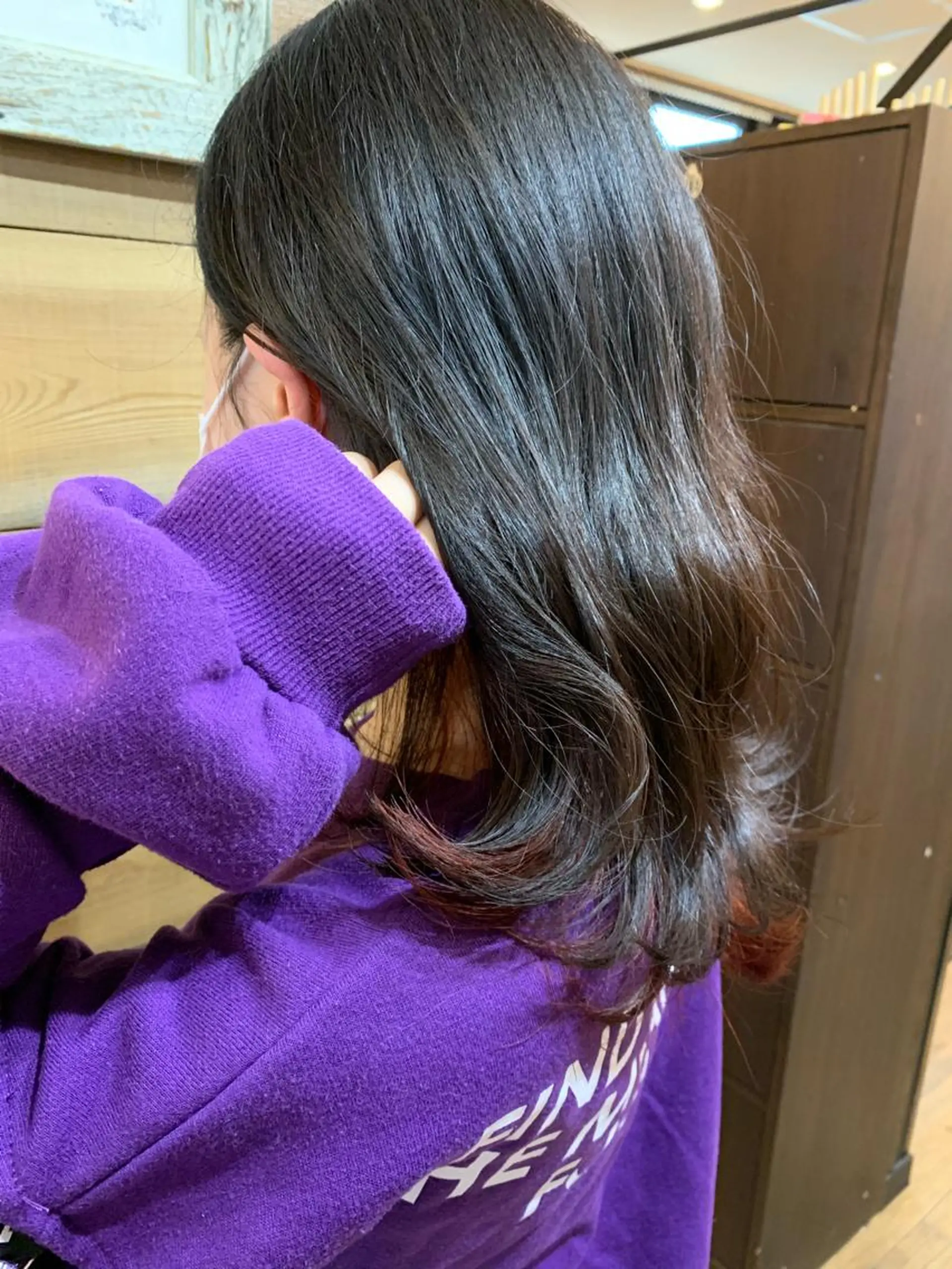 ミディアム カット ヘアカラー SHIAN 八王子👼鬼塚さやかのヘアスタイル