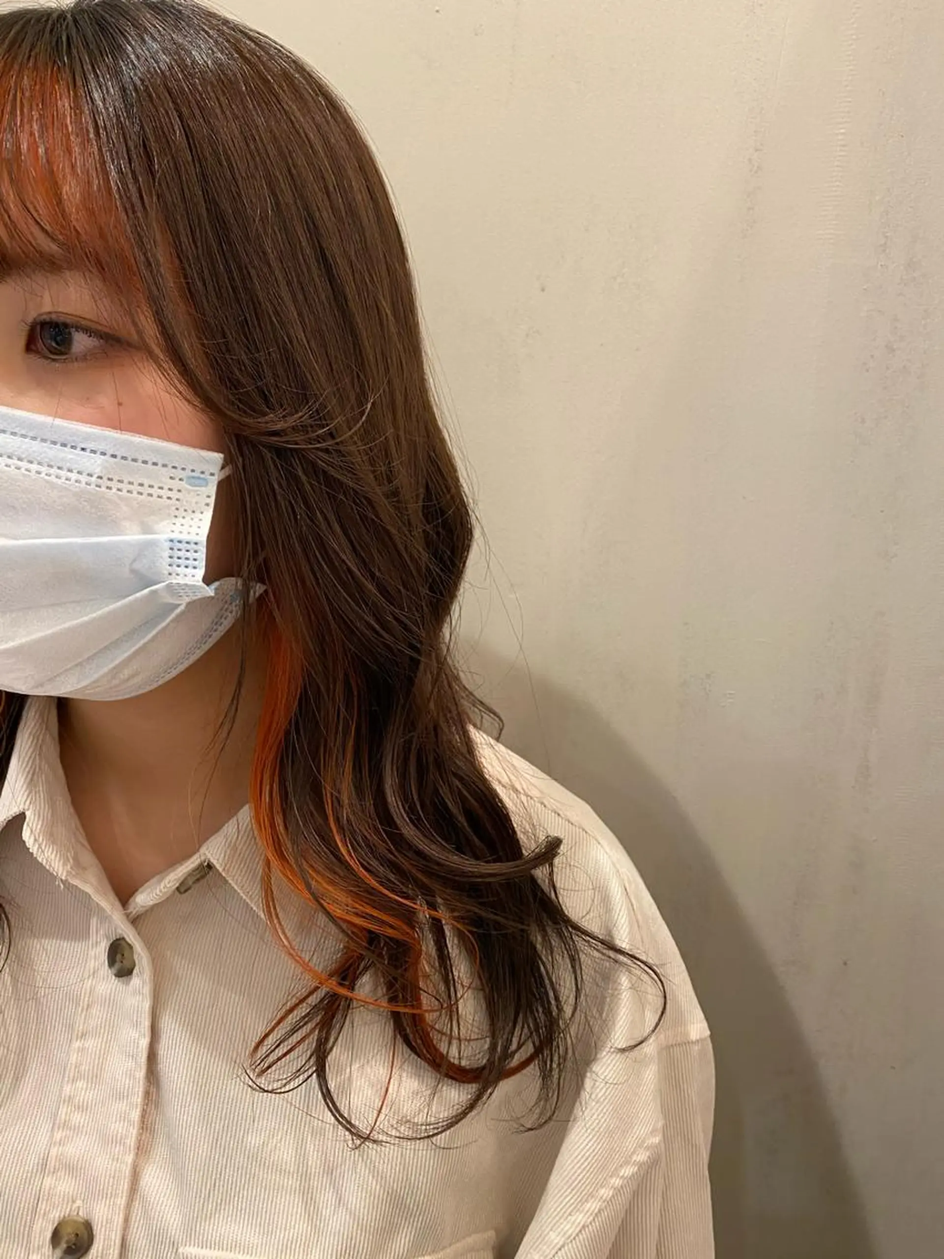 セミロング カット ヘアカラー トリートメント 🩵Arisa MODE K's🫧のヘアスタイル