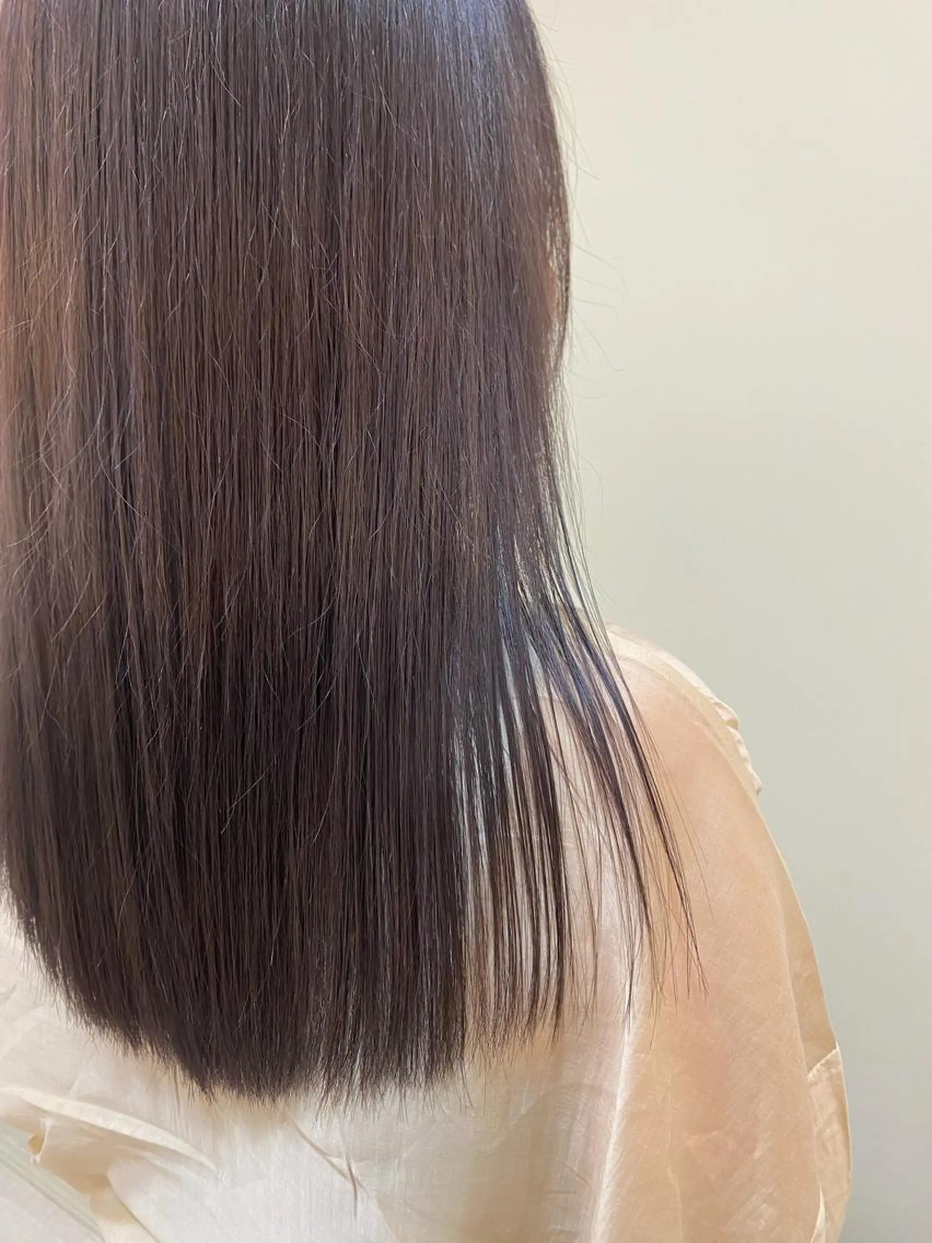 セミロング カラー Zina博多筑紫口_ aikaのヘアスタイル