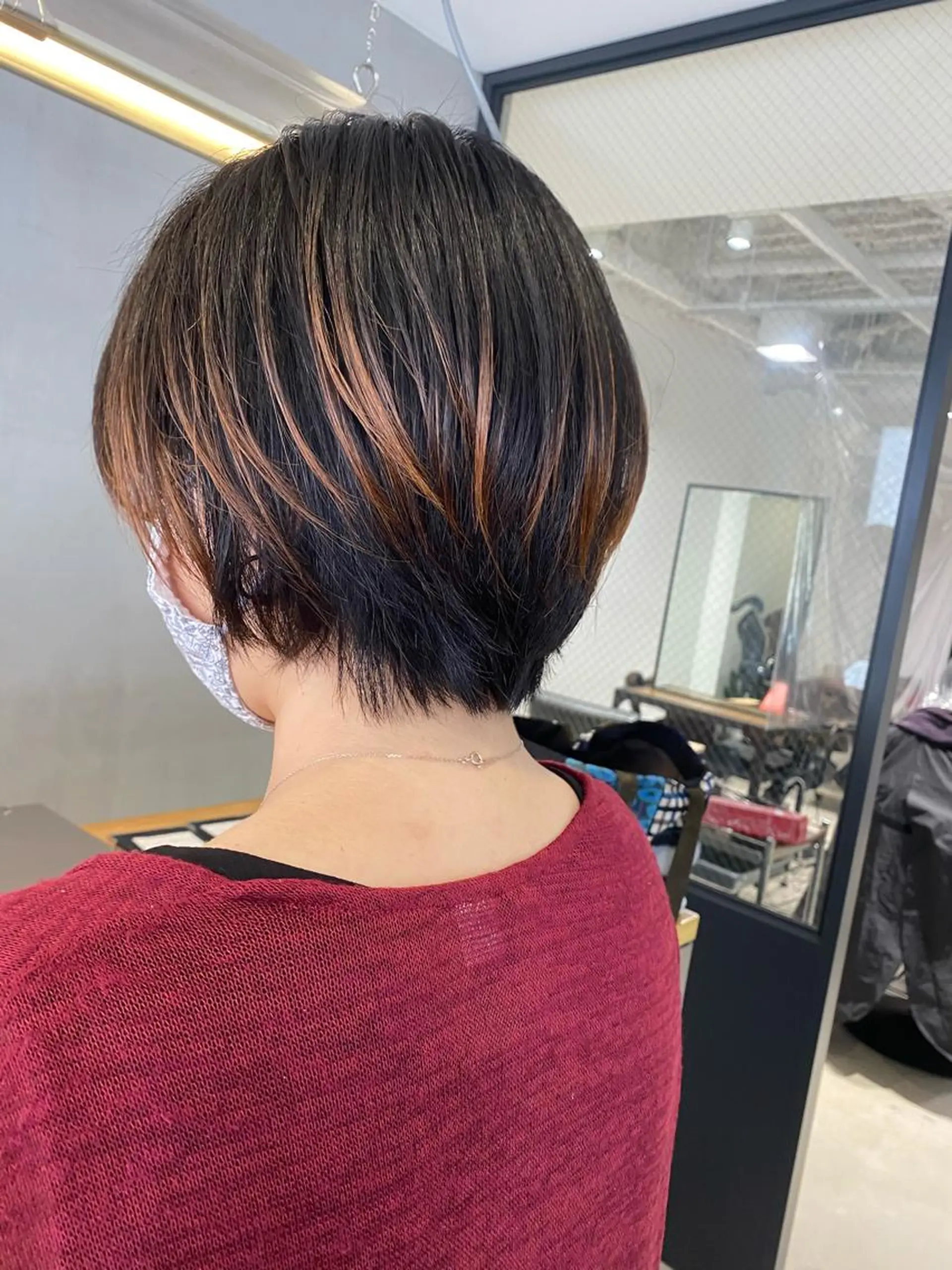 ショート ショートボブ ボブ ショートヘア カット 田村 りなのヘアスタイル