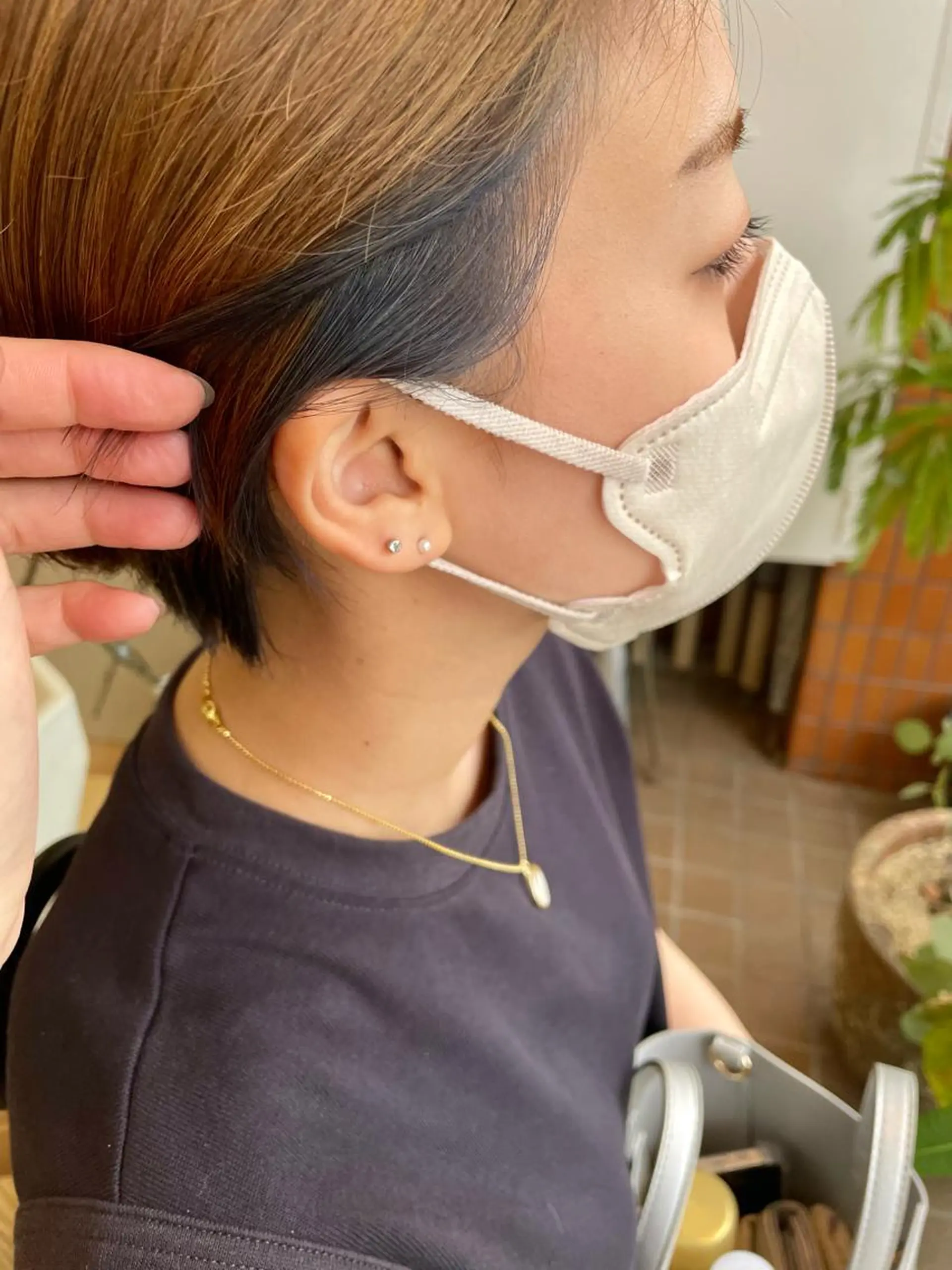 ショート カラー ブリーチ Era Hatsuneのヘアスタイル