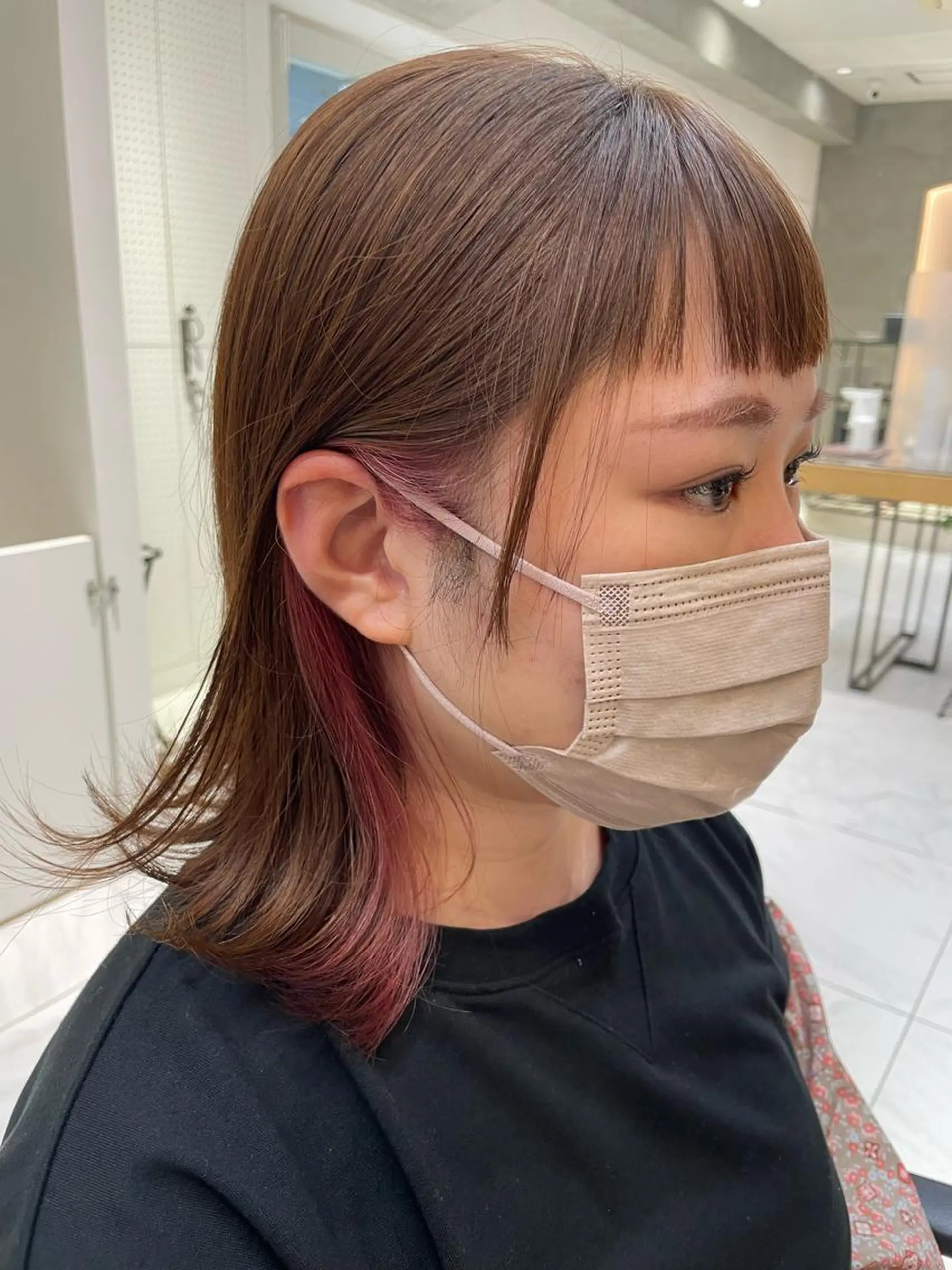 ミディアム カラー カット ヘアカラー トリートメント 🦕小林 大地🦕のヘアスタイル