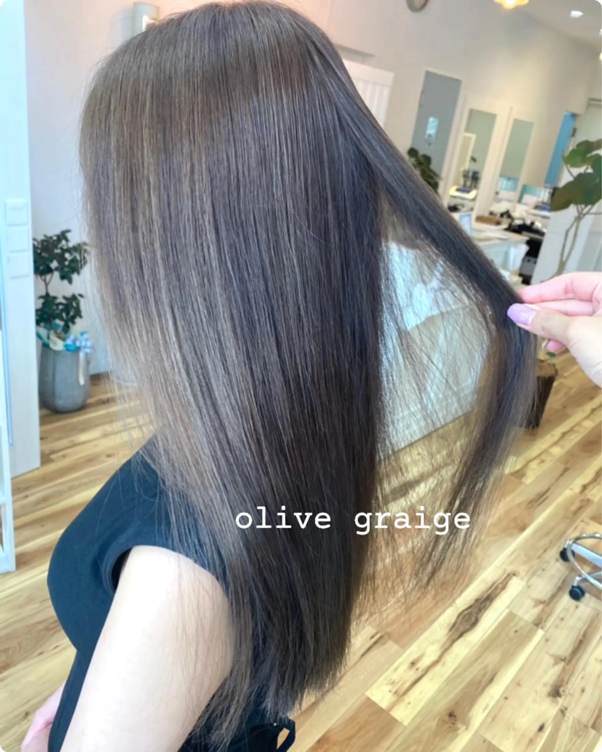 ロング カット ヘアカラー トリートメント mare所属・＊＊＊ natsumiのヘアスタイル